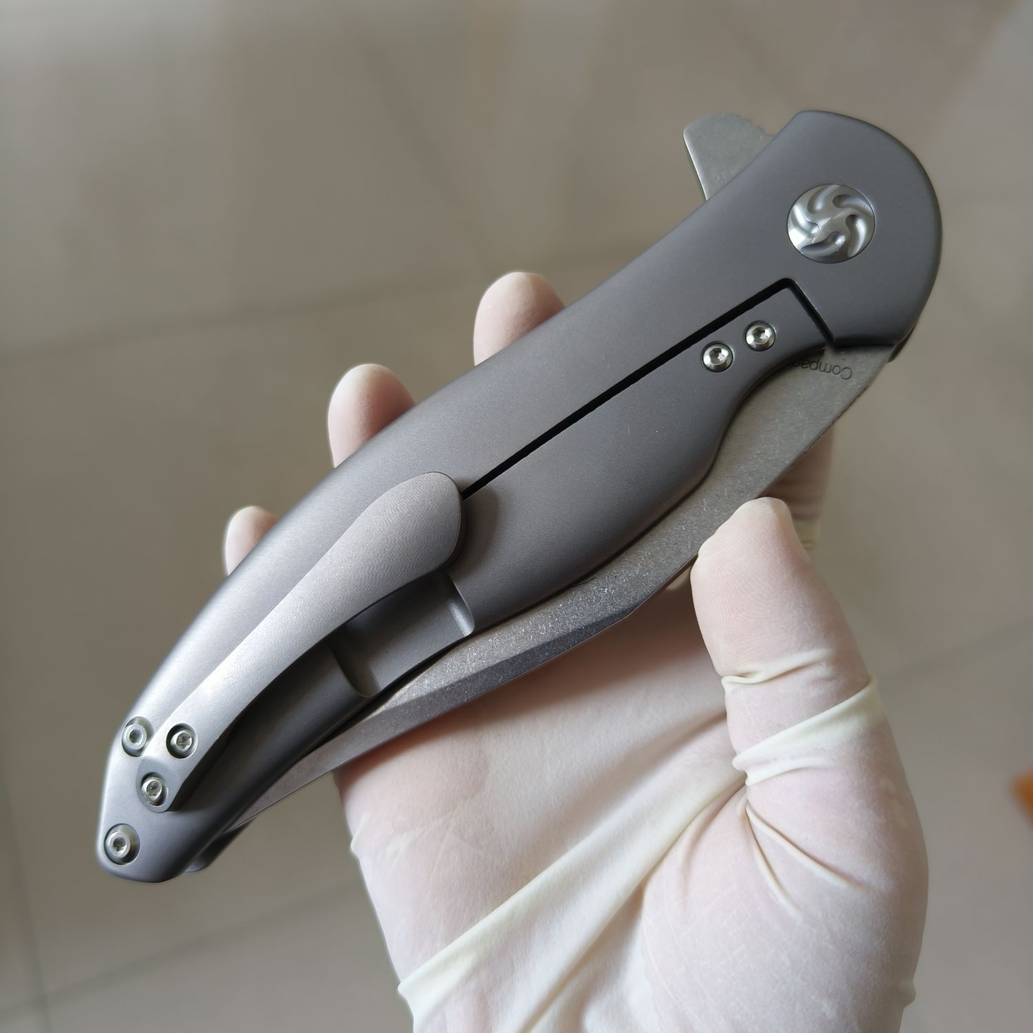 【特惠】Kizer Knives S35VN钢 钛柄 Ki5464A1 原价1860 特价780
