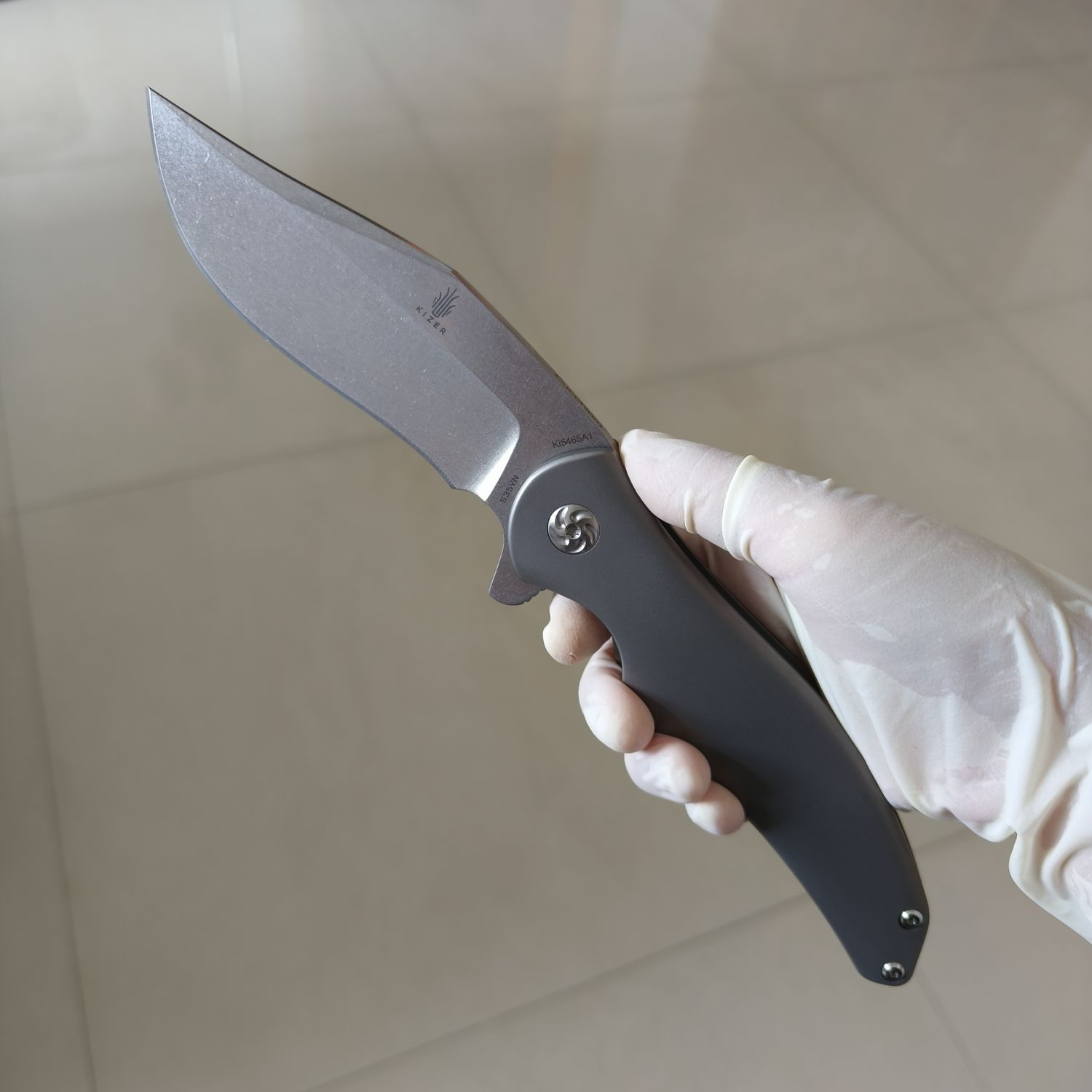 【特惠】Kizer Knives S35VN钢 钛柄 Ki5464A1 原价1860 特价780