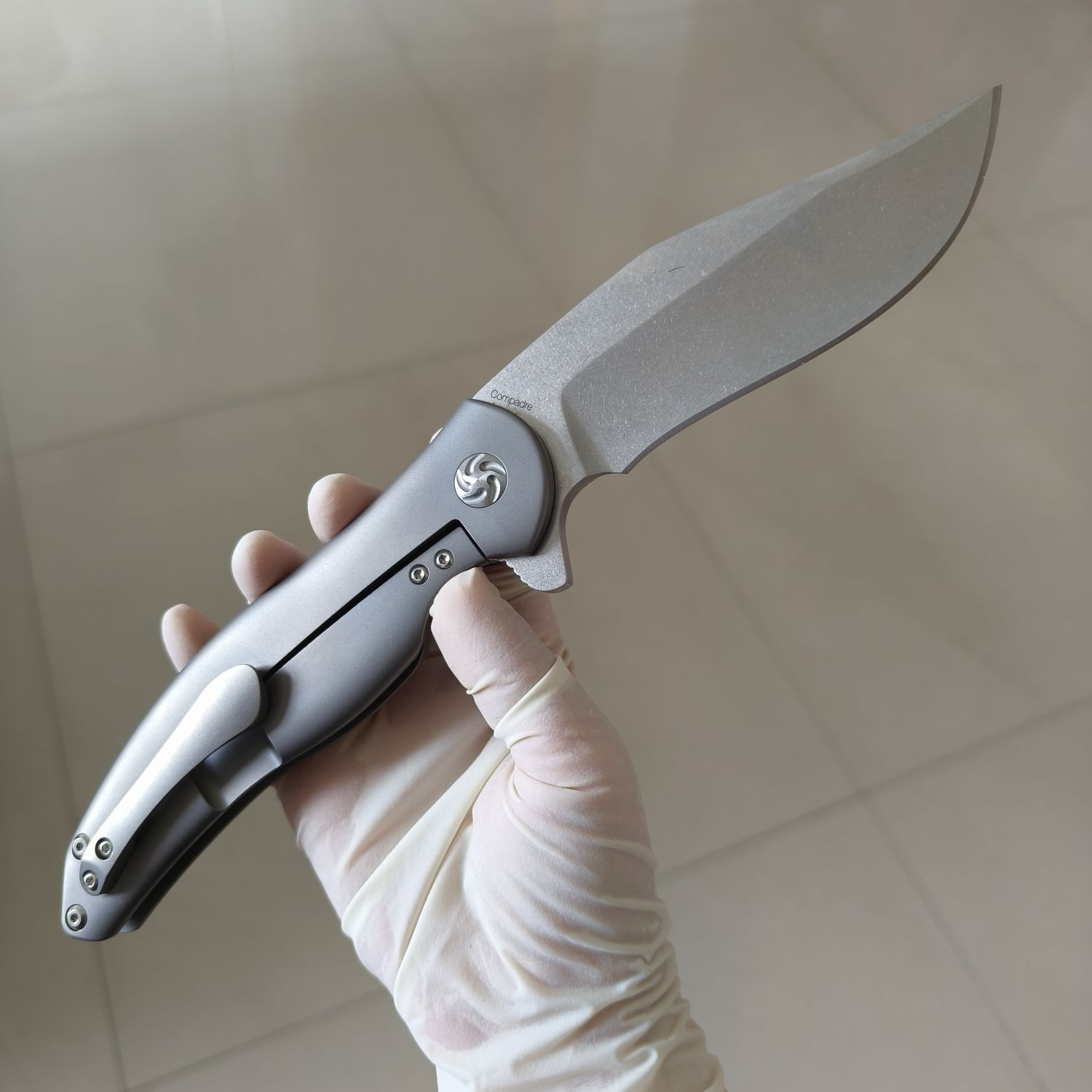 【特惠】Kizer Knives S35VN钢 钛柄 Ki5464A1 原价1860 特价780