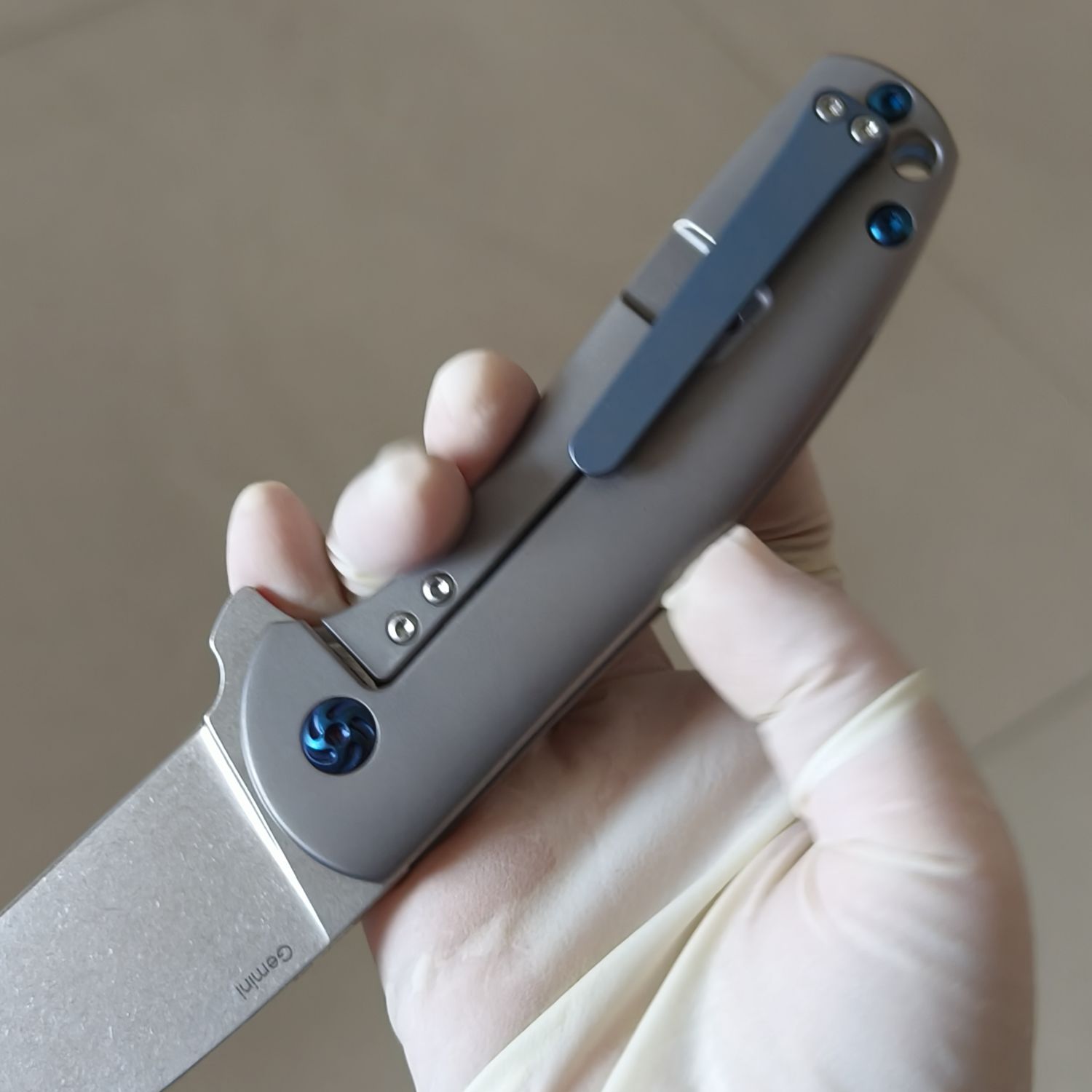 【售完】Kizer Knives Gemini S35VN钢 钛柄 Ki3471 原价1260 特价599