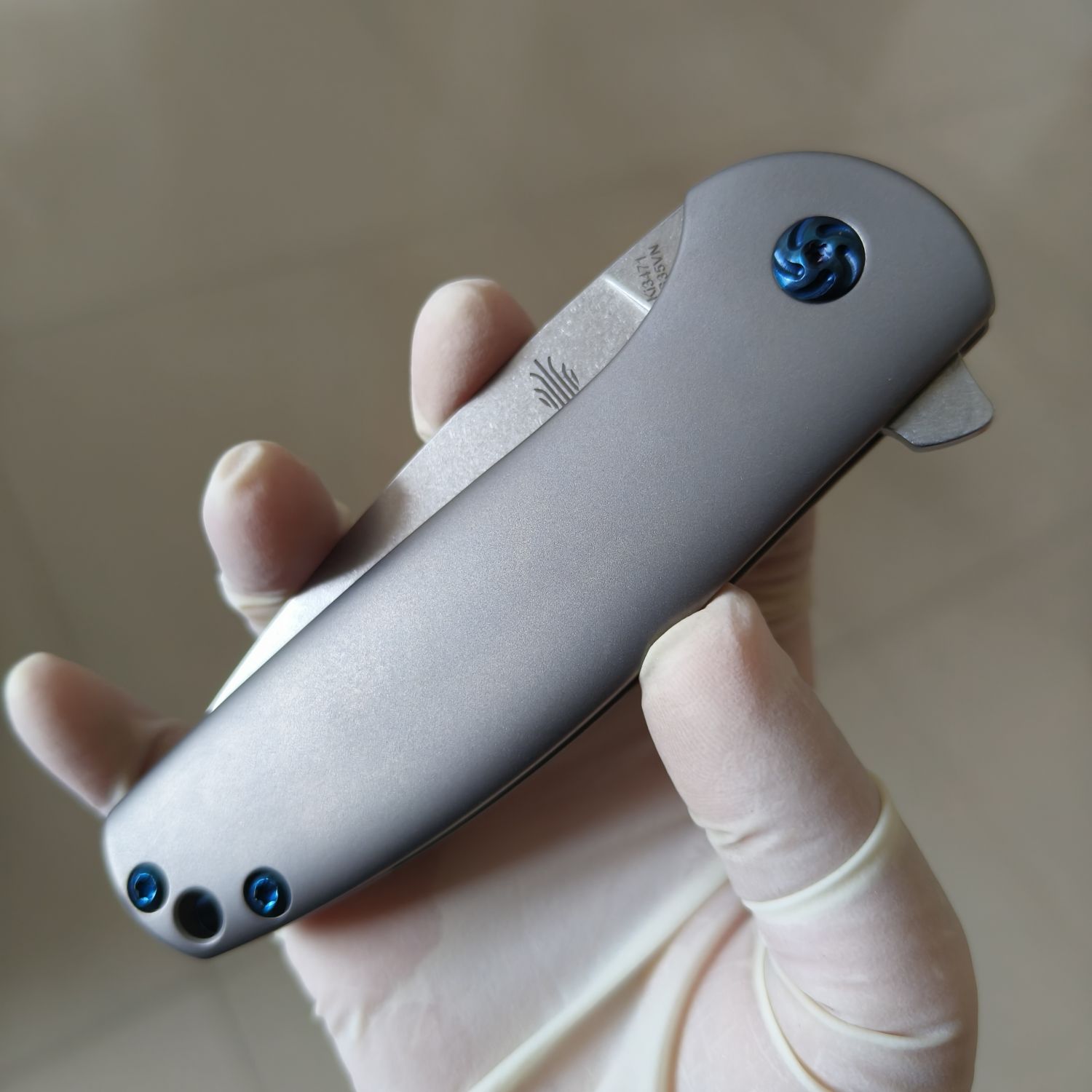 【售完】Kizer Knives Gemini S35VN钢 钛柄 Ki3471 原价1260 特价599