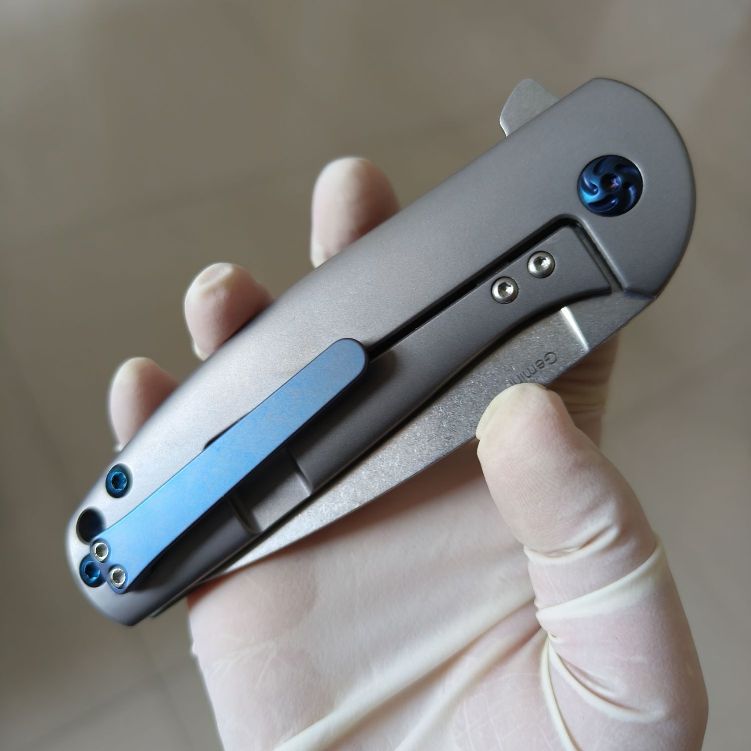 【售完】Kizer Knives Gemini S35VN钢 钛柄 Ki3471 原价1260 特价599