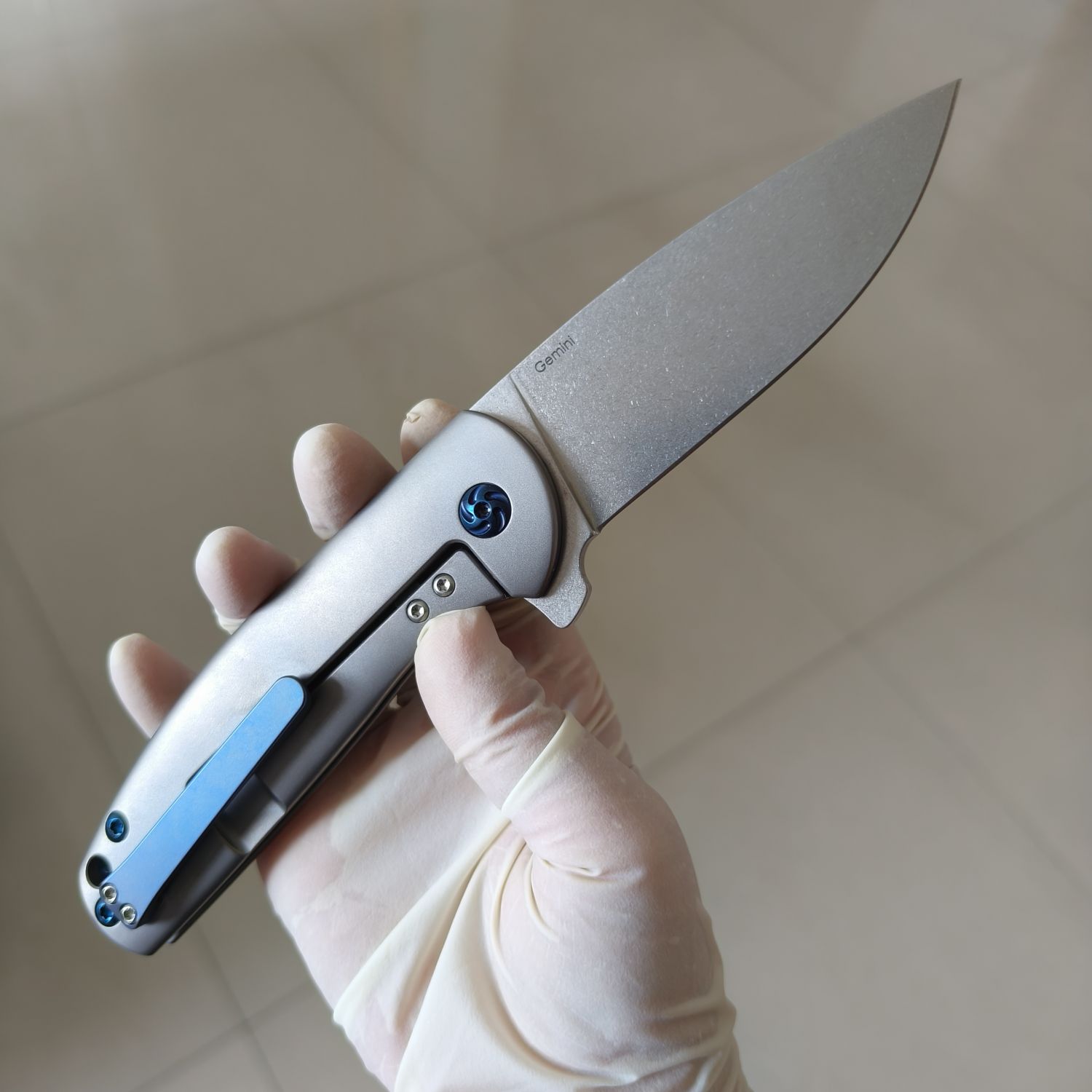 【售完】Kizer Knives Gemini S35VN钢 钛柄 Ki3471 原价1260 特价599