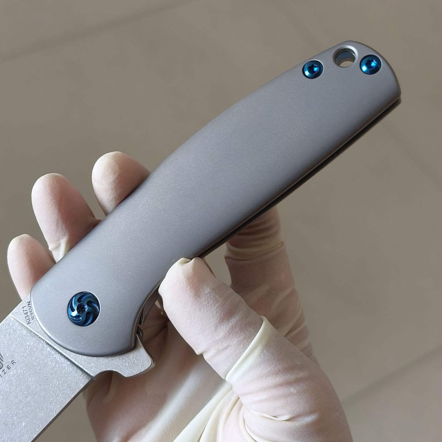 【售完】Kizer Knives Gemini S35VN钢 钛柄 Ki3471 原价1260 特价599