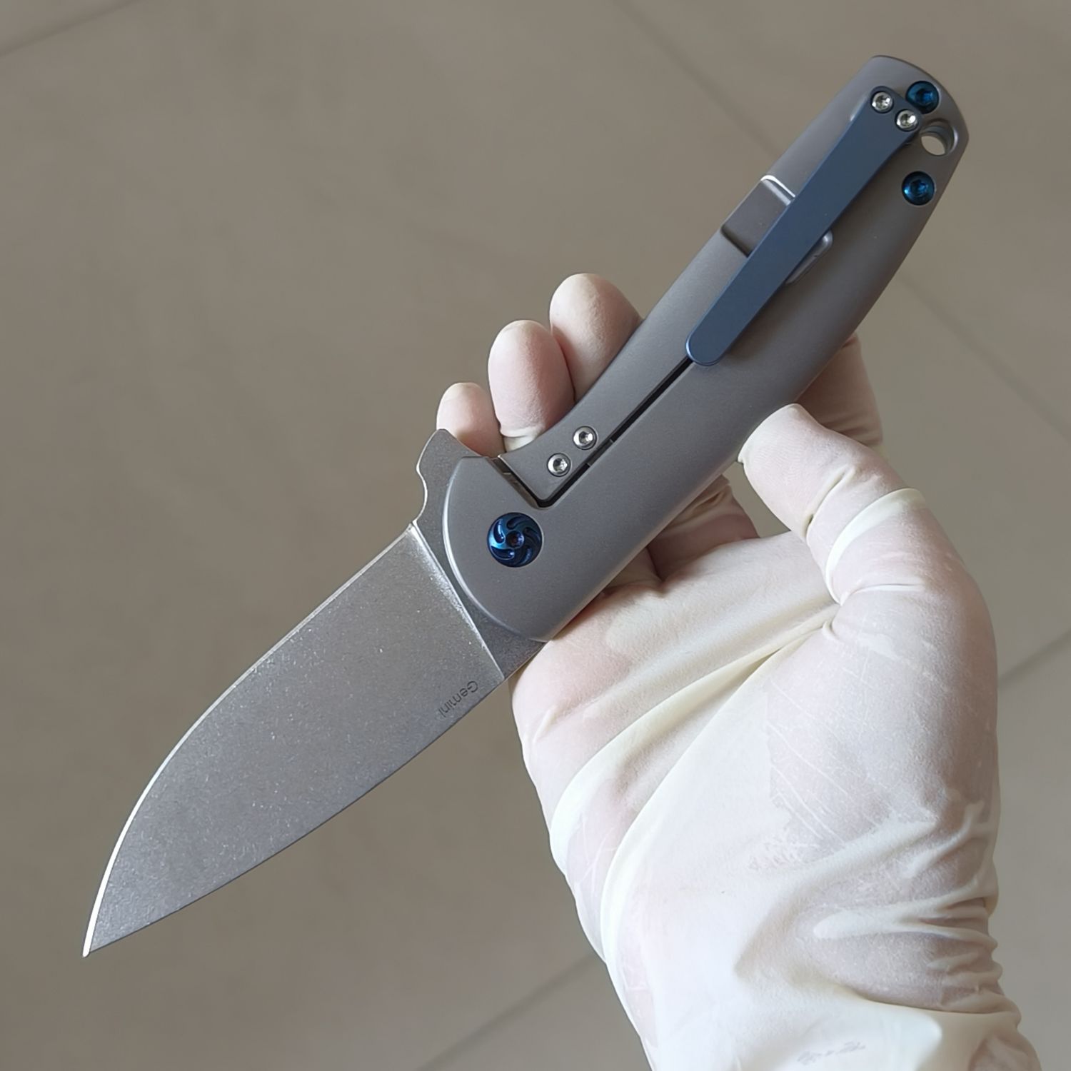 【售完】Kizer Knives Gemini S35VN钢 钛柄 Ki3471 原价1260 特价599