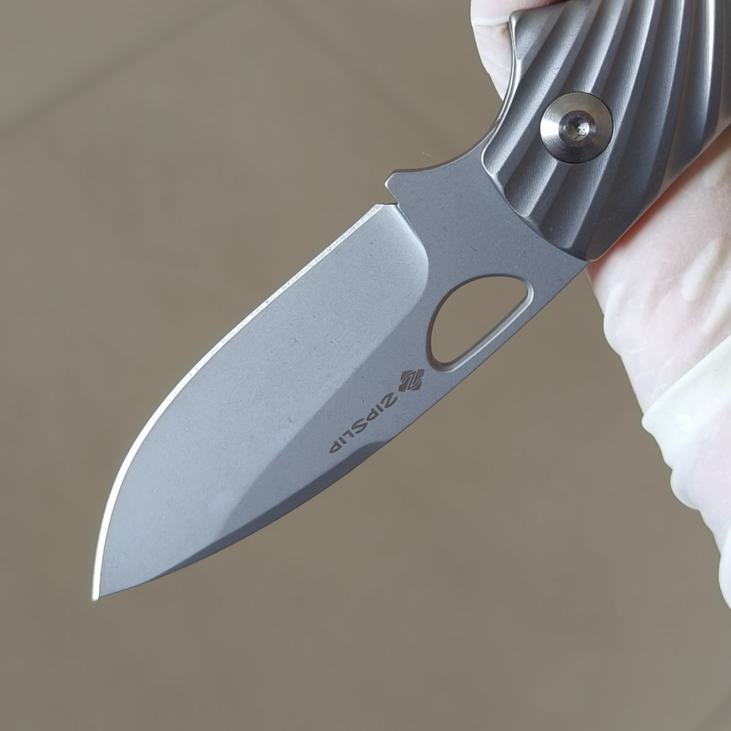 【售完】Kizer Knives Zipslip S35VN钢 钛柄 Ki3507 原价688 特价388