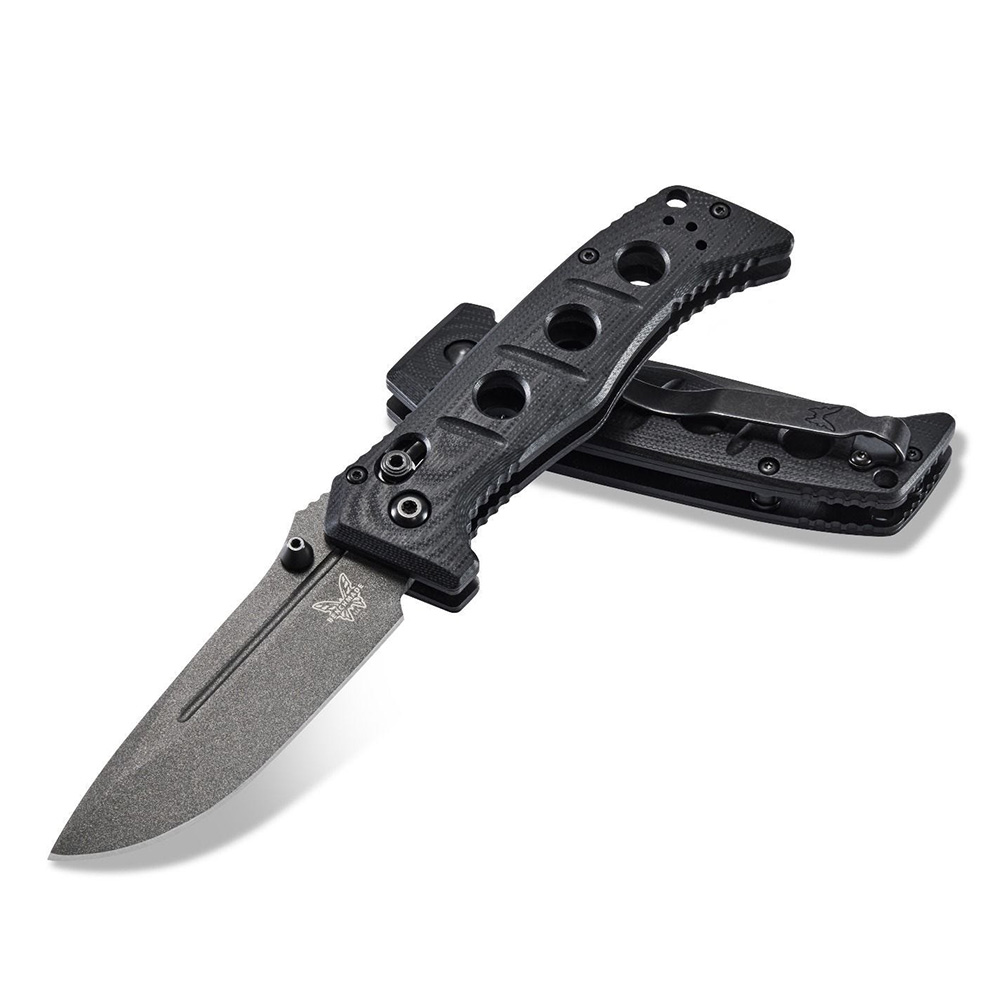 Benchamde Shane Sibert Mini Adamas CruWear钢 G10柄 273GY-1 黑色 1860
