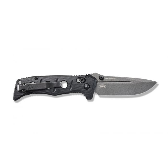 Benchamde Shane Sibert Mini Adamas CruWear钢 G10柄 273GY-1 黑色 1860