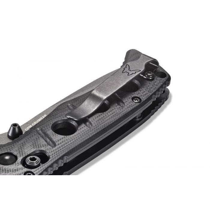 Benchamde Shane Sibert Mini Adamas CruWear钢 G10柄 273GY-1 黑色 1860