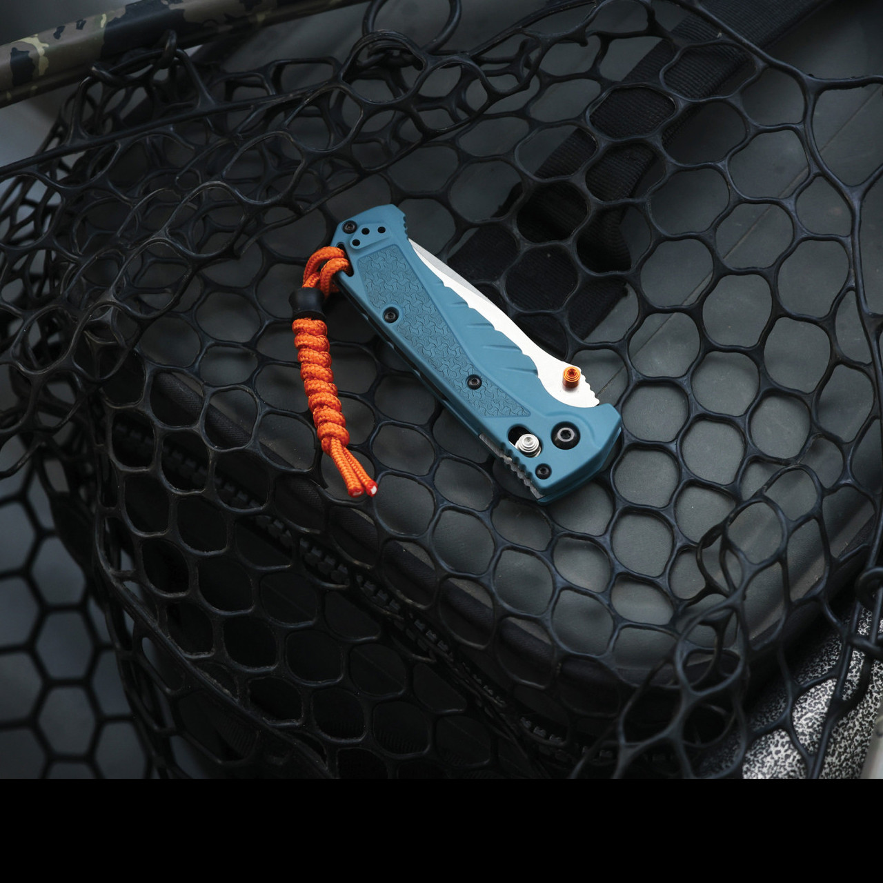 Benchmade Water Mini Adira MagnaCut钢 Grivory尼龙柄 18065 蓝色 1500