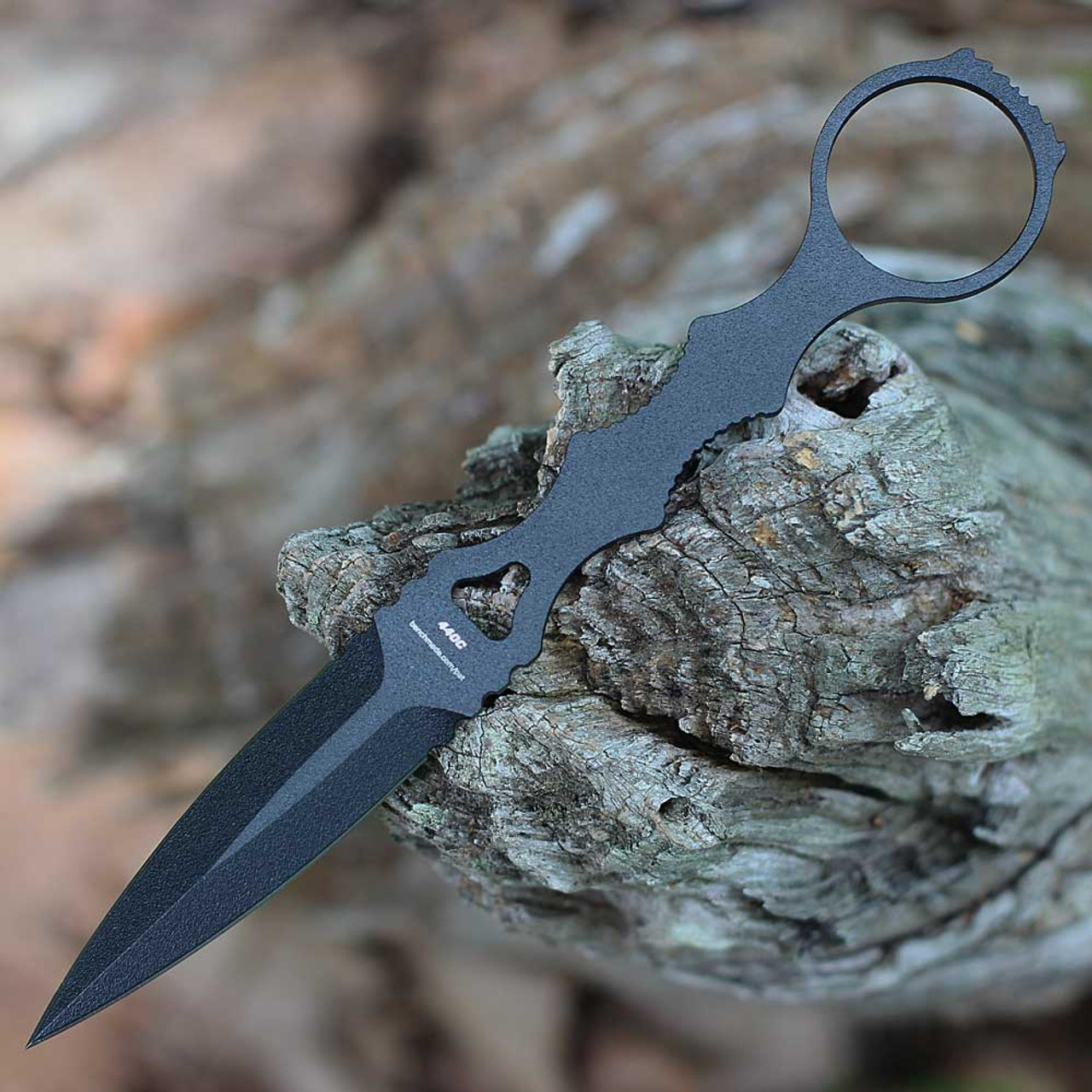Benchmade 440C钢 176BKSN 黑色 沙色鞘 880