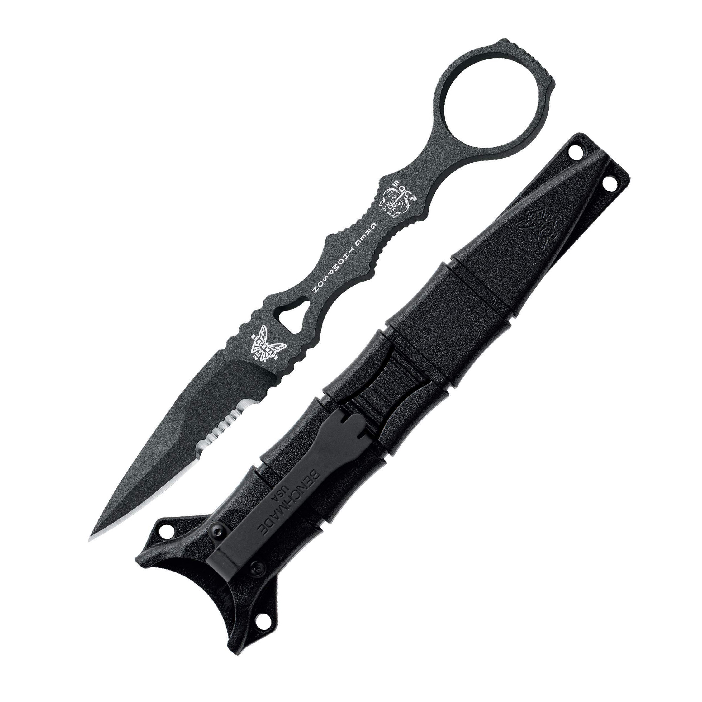 【售完】Benchmade SOCP 440C钢 178SBK 黑色鞘 原价960 特惠699