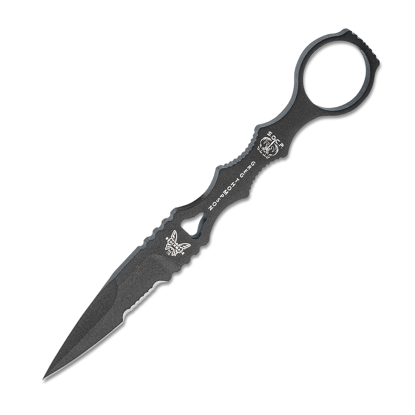 【售完】Benchmade SOCP 440C钢 178SBK-COMBO 黑色鞘 原价1260 特惠899