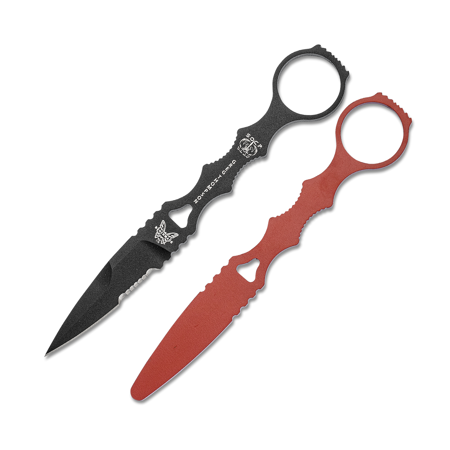 【售完】Benchmade SOCP 440C钢 178SBK-COMBO 黑色鞘 原价1260 特惠899