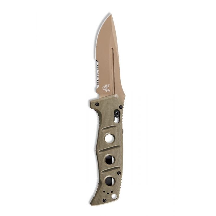 Benchmade Auto Adamas CPM-CruWear钢 G10柄材 2750SFE-2 OD绿色 2799
