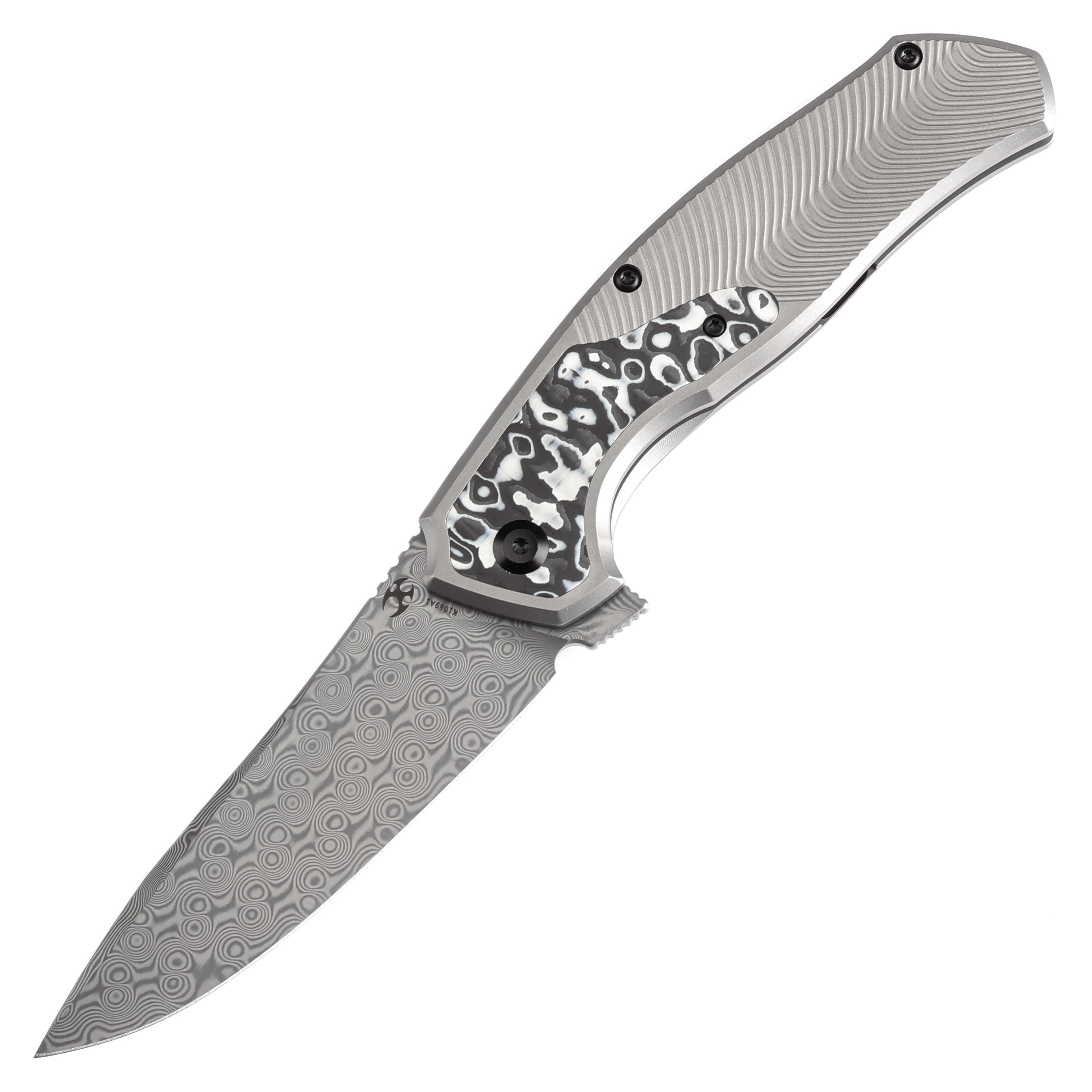 Kansept HAVØRN 大马士革钢 钛柄 K1069A1 灰色 1180