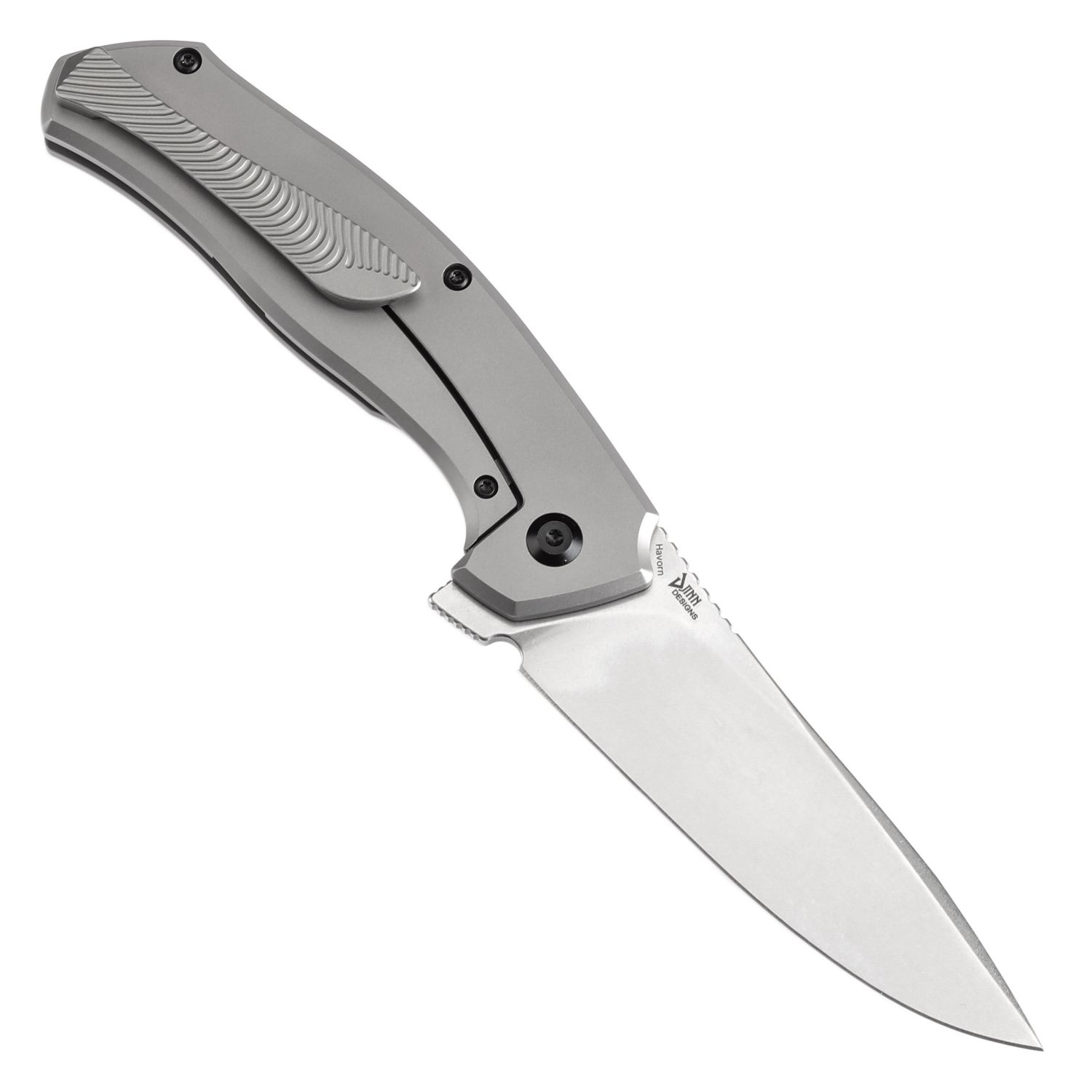 Kansept CPM-S35VN钢 钛柄 K1069A2 灰色 1200