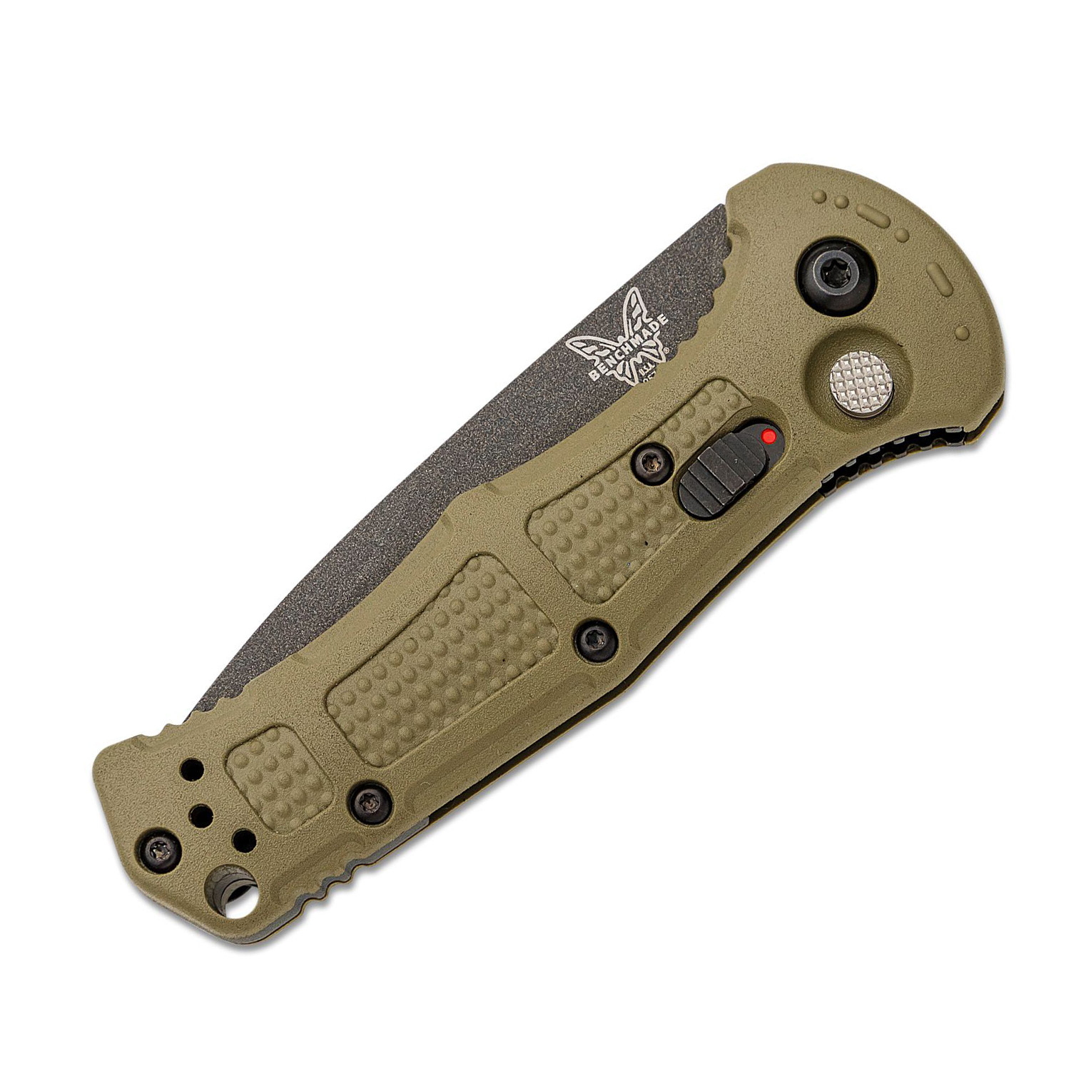 Benchmade Mini Claymore AUTO CPM-D2钢 Grivory尼龙柄 9570BK-1 军绿色 1599