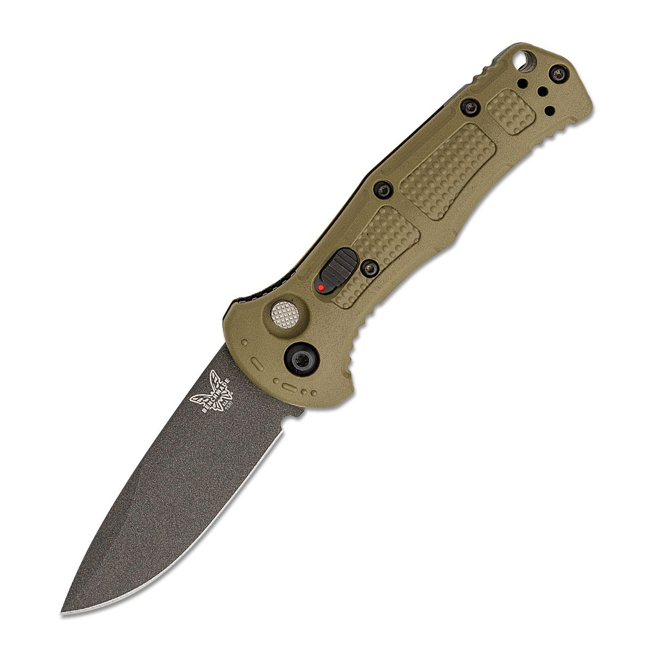 Benchmade Mini Claymore AUTO CPM-D2钢 Grivory尼龙柄 9570BK-1 军绿色 1599