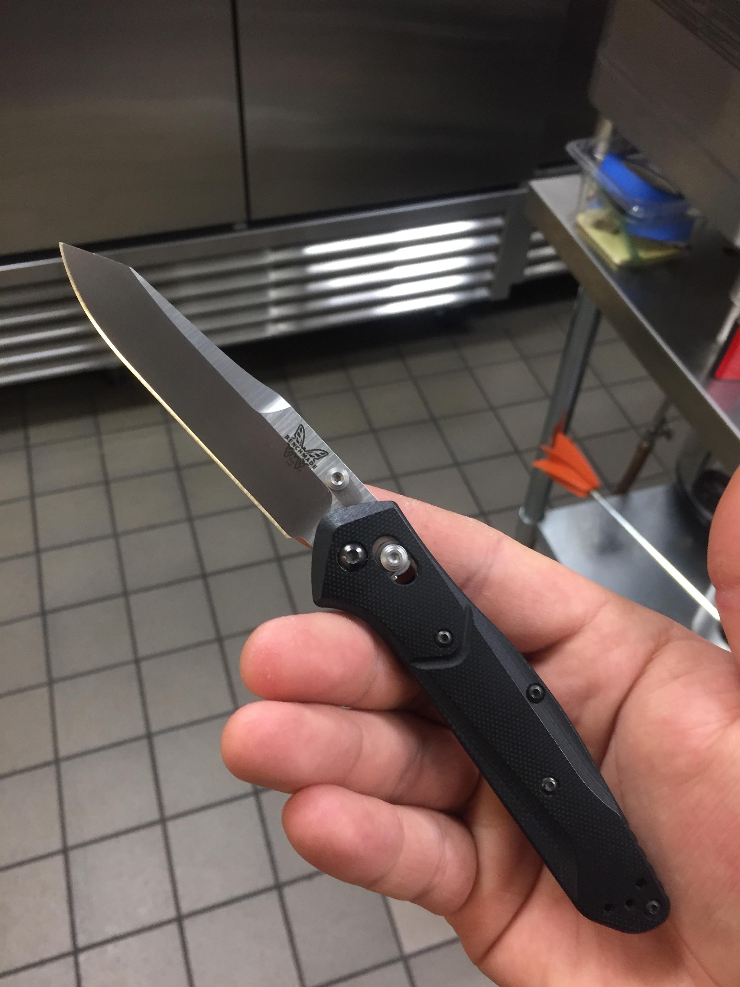 Benchmade Osborne CPM-S30V钢 G10手柄 940-2  黑色 1600