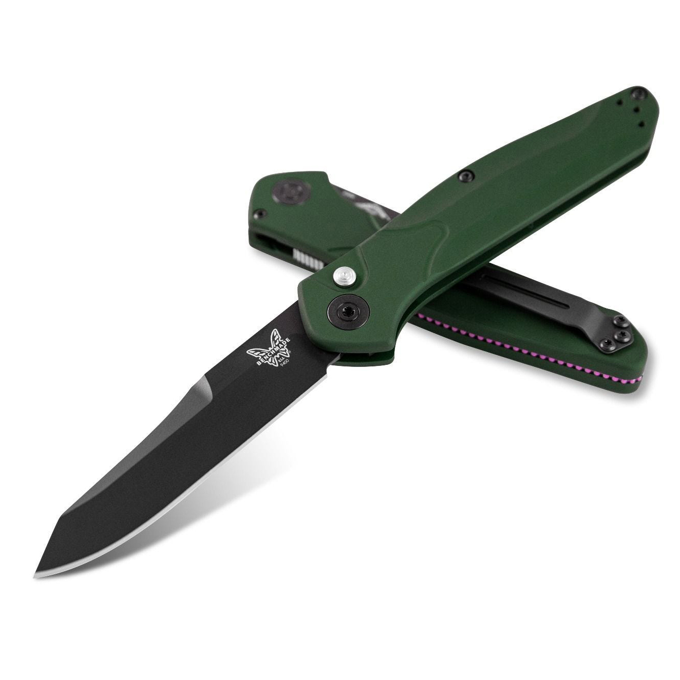 Benchmade Osborne AUTO CPM-S30V钢 铝柄 9400BK 绿色 2160