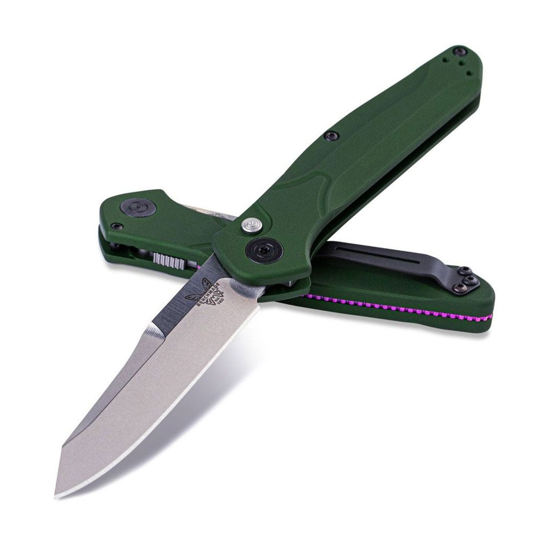 Benchmade Osborne AUTO CPM-S30V钢 铝柄 9400 绿色 2160