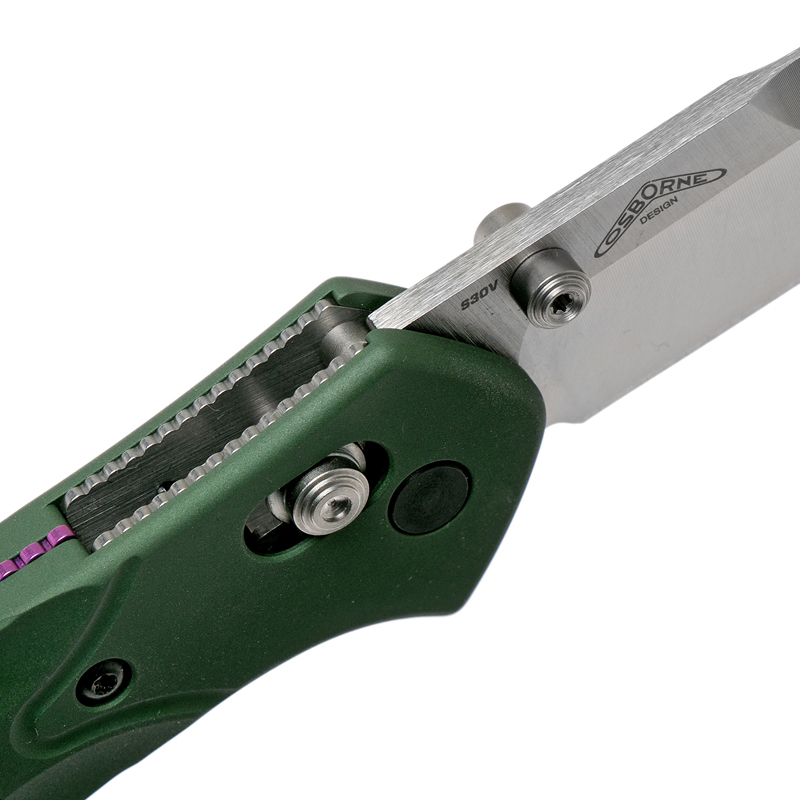 Benchmade Osborne AUTO CPM-S30V钢 铝柄 9400 绿色 2160