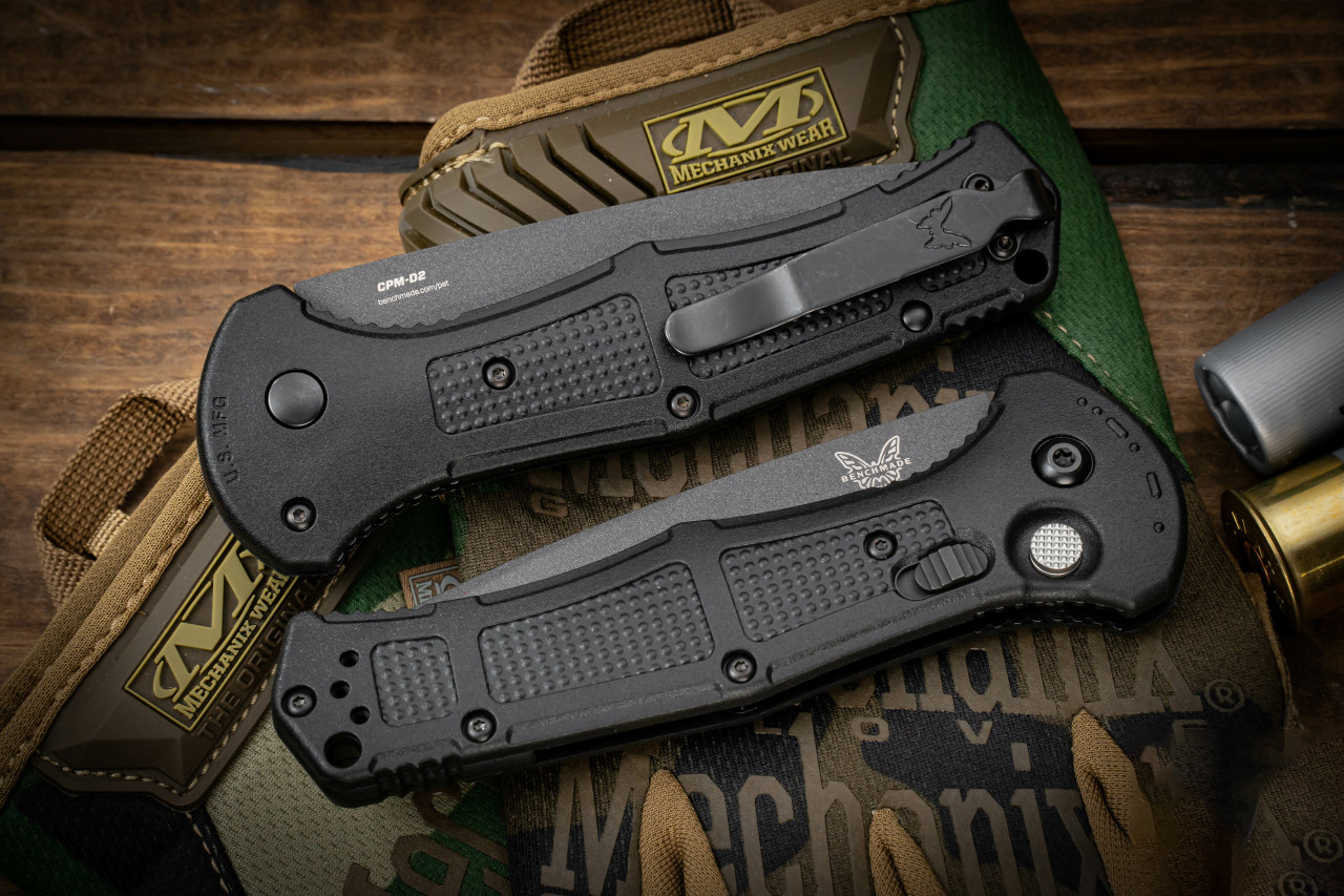 Benchmade Claymore CPM-D2钢 Grivory尼龙柄 9071SBK 黑色 1820