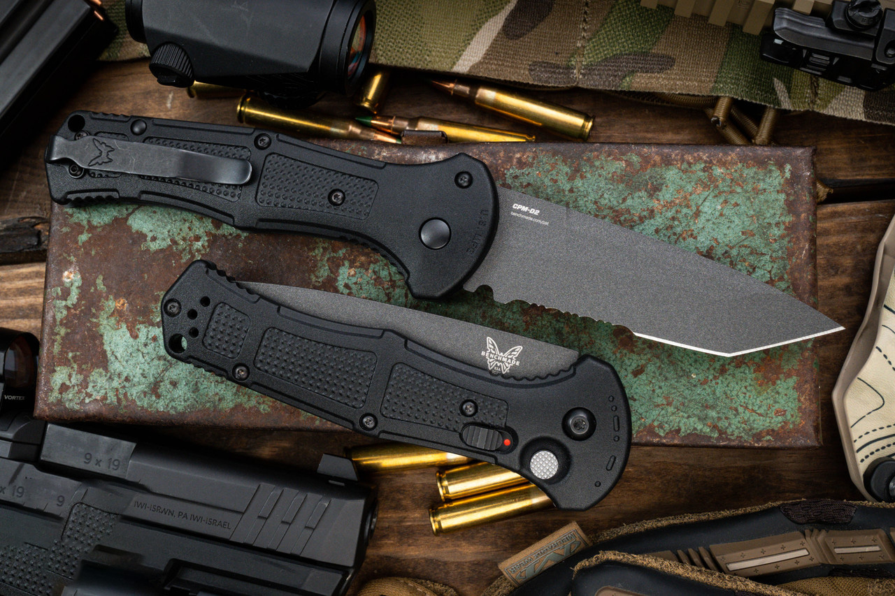 Benchmade Claymore CPM-D2钢 Grivory尼龙柄 9071SBK 黑色 1820