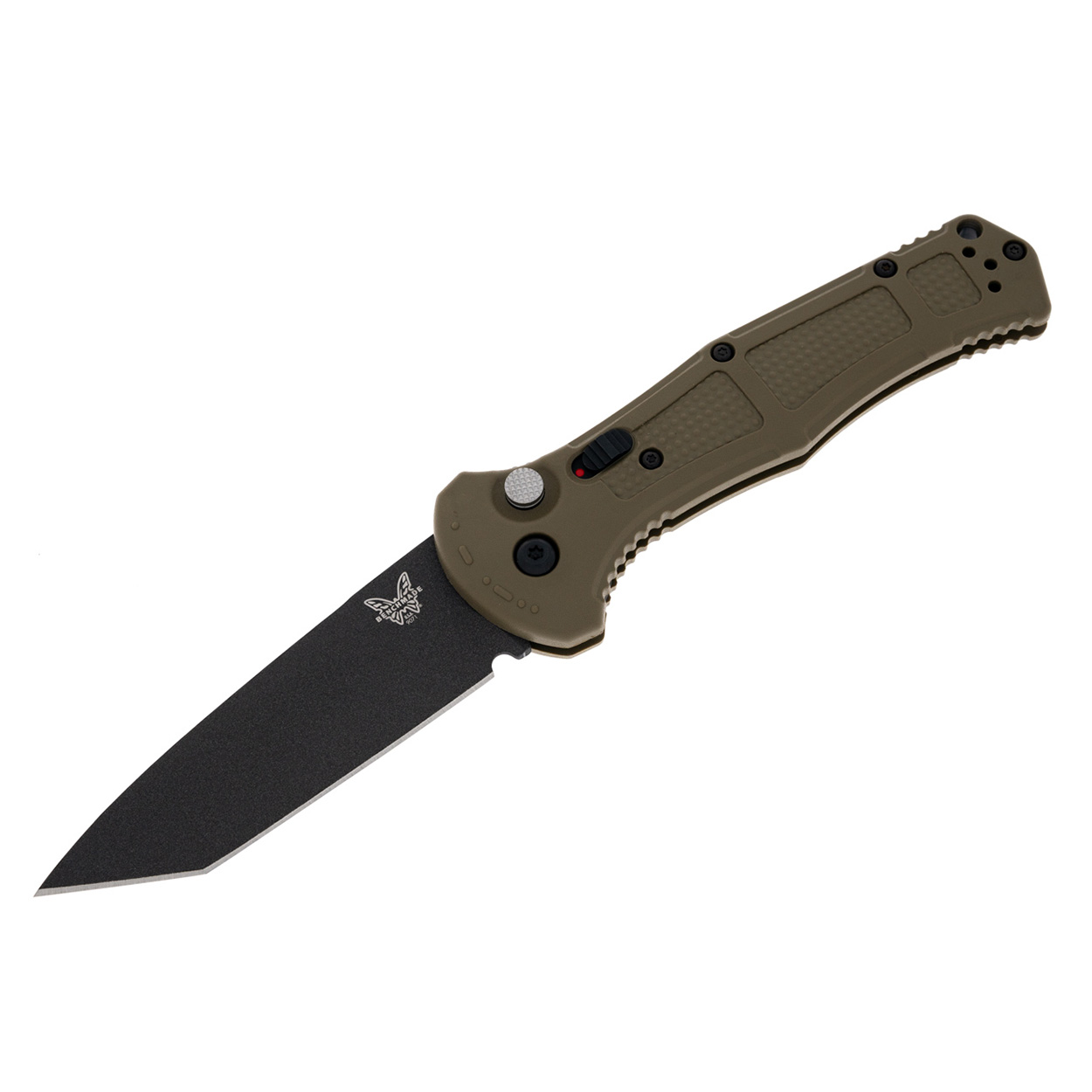 Benchmade Claymore AUTO CPM-D2钢  Grivory尼龙柄 9071BK-1 军绿色 1820