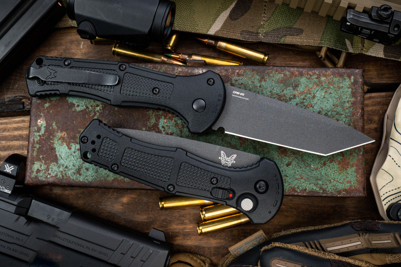 Benchmade Claymore AUTO CPM-D2钢 Grivory尼龙柄 9071BK 黑色 1820