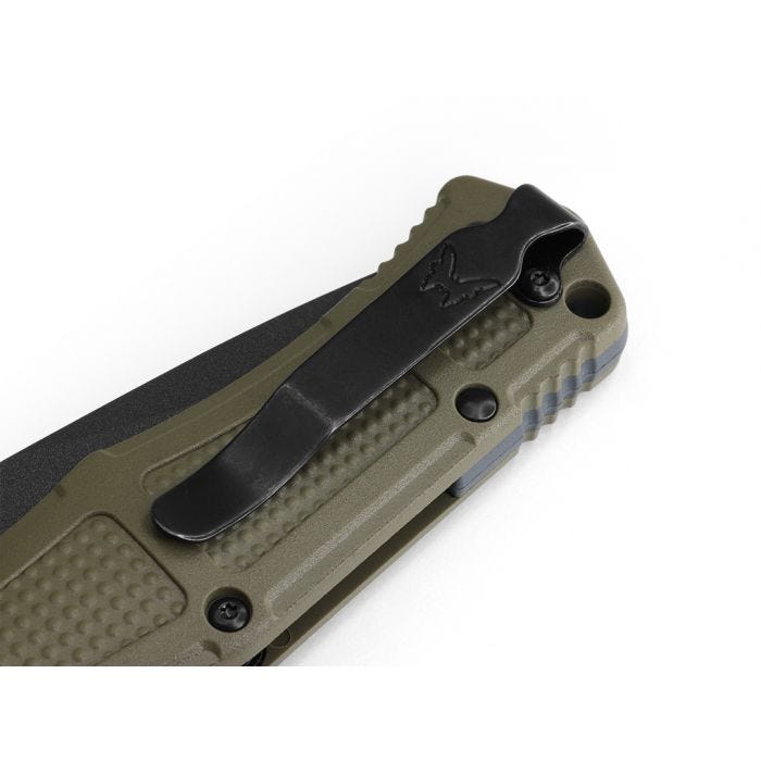 Benchmade Claymore AUTO CPM-D2钢 Grivory尼龙柄 9070BK-1 军绿色 1820
