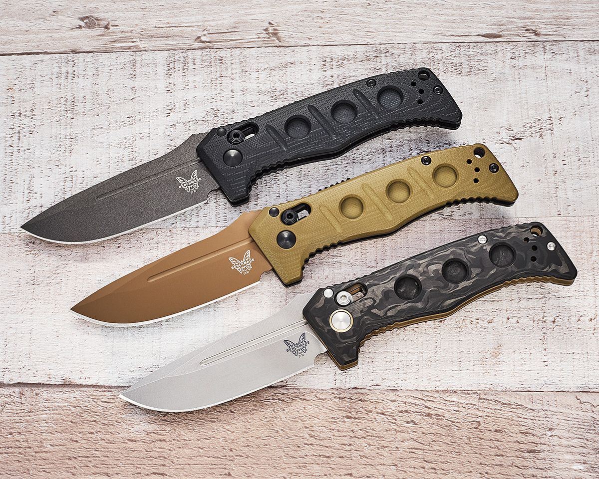 Benchmade Shane Sibert Mini Adamas AUTO CPM-Magnacut钢 碳纤维柄 2730-03 3200