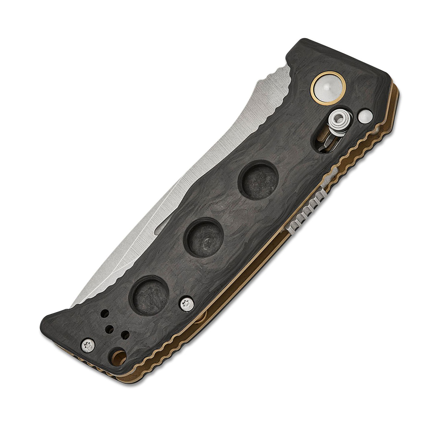 Benchmade Shane Sibert Mini Adamas AUTO CPM-Magnacut钢 碳纤维柄 2730-03 3200