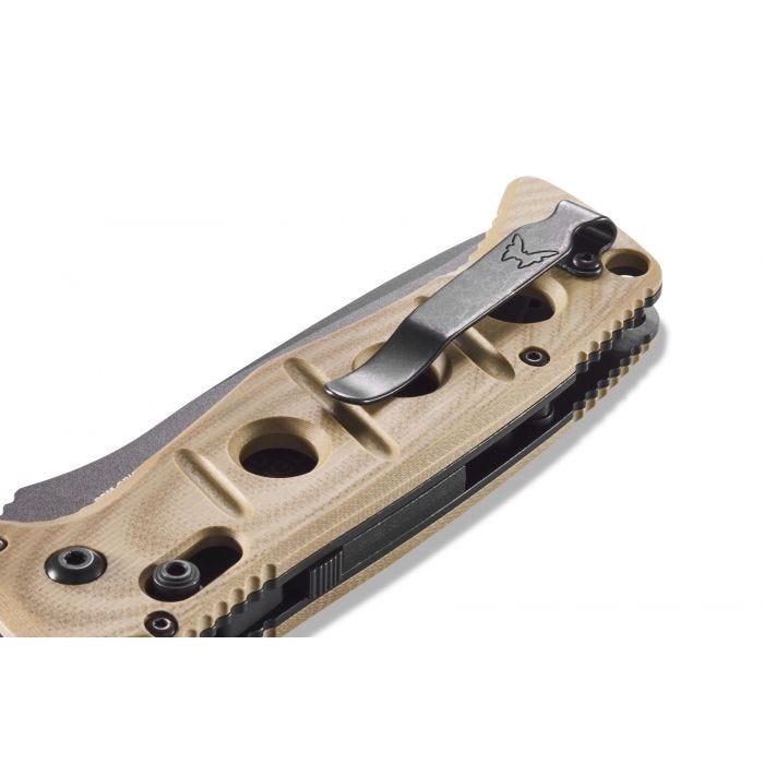 Benchmade AUTO Adamas CPM-CruWear钢 G10柄 2750SGY-3 沙色 2799