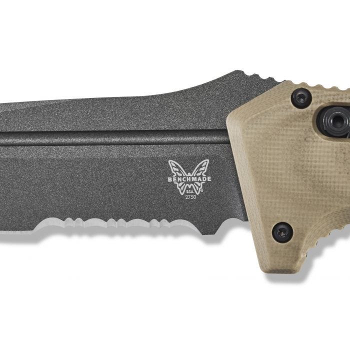 Benchmade AUTO Adamas CPM-CruWear钢 G10柄 2750SGY-3 沙色 2799