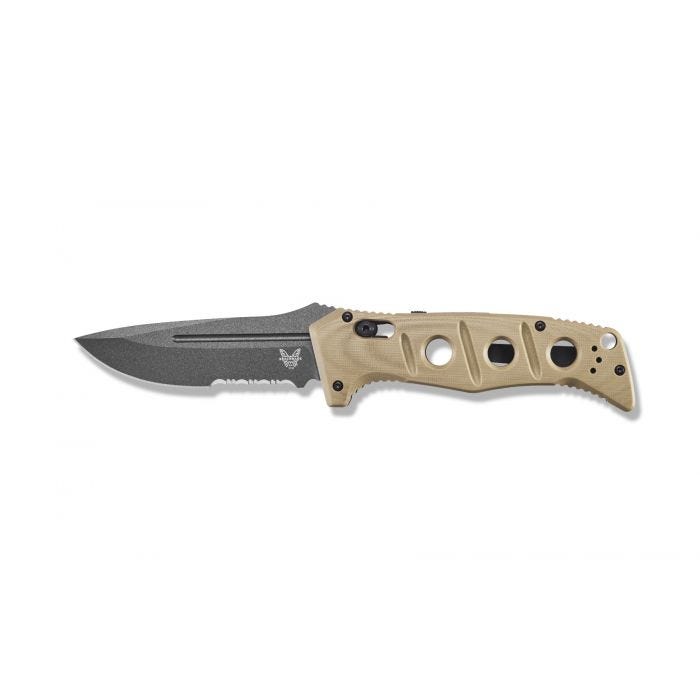 Benchmade AUTO Adamas CPM-CruWear钢 G10柄 2750SGY-3 沙色 2799