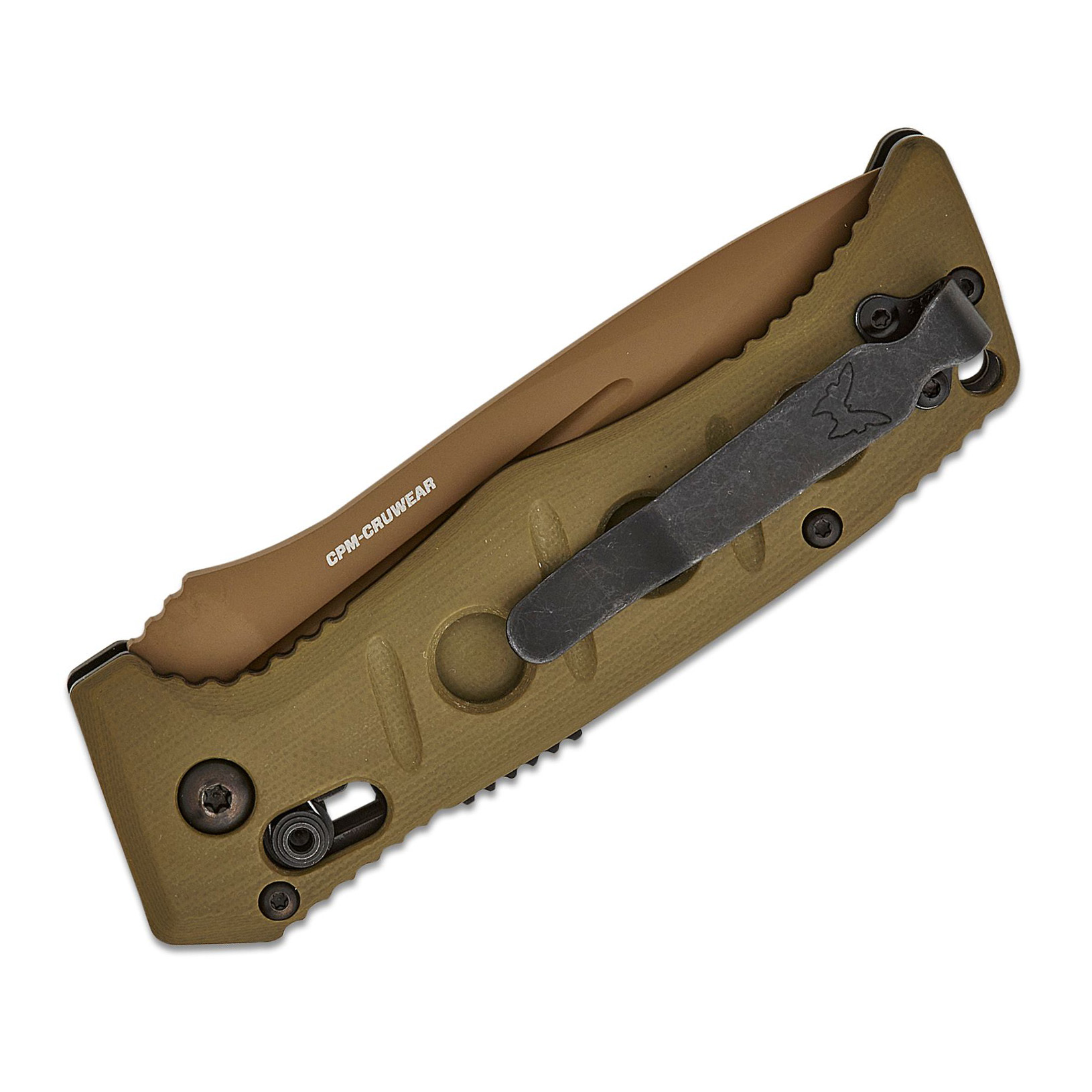 Benchmade Mini Adamas AUTO CPM-CruWear钢 G10柄 2730FE-2 沙色 2360