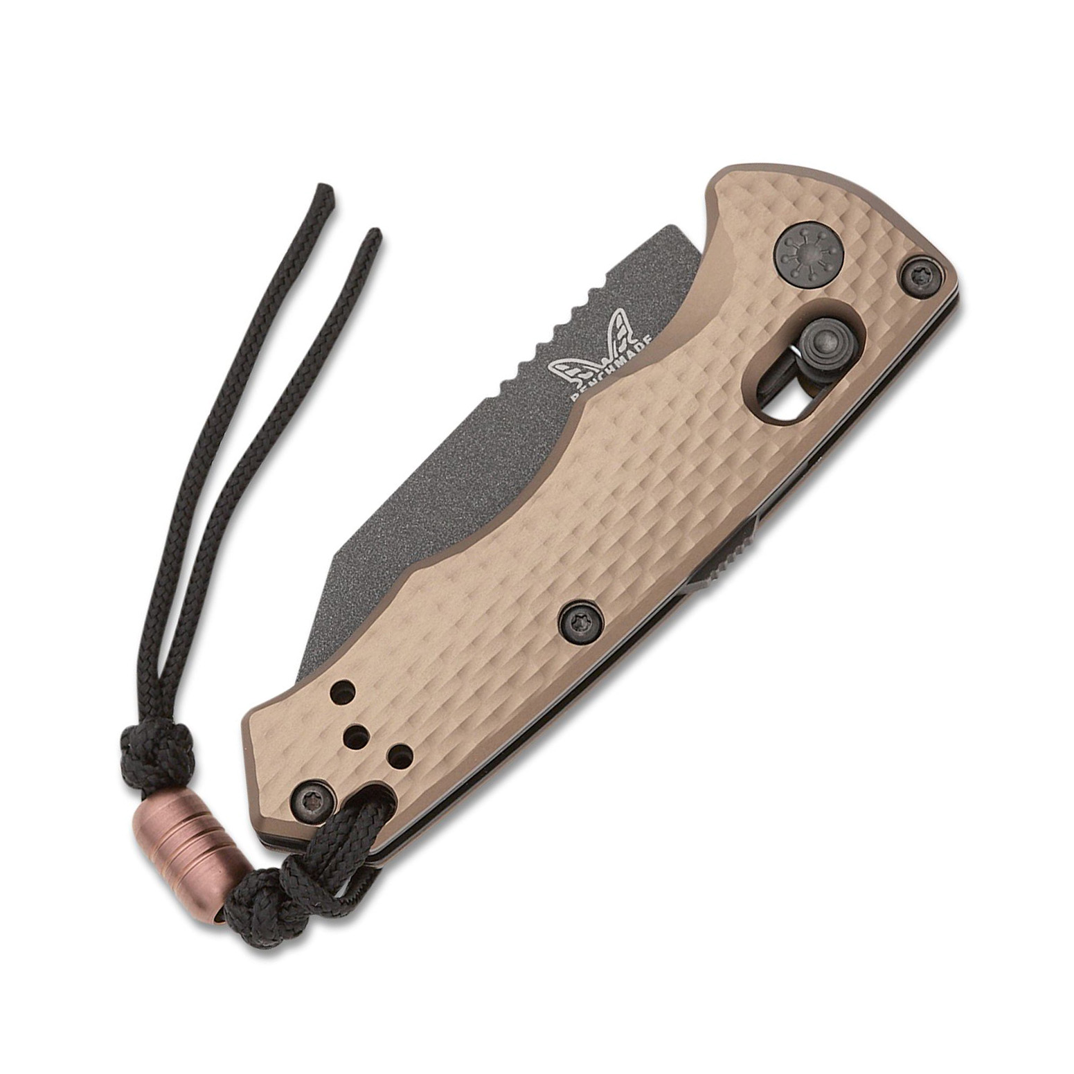 Benchmade Auto Immunity CPM-M4钢 铝柄 2900BK-1 棕色 2270