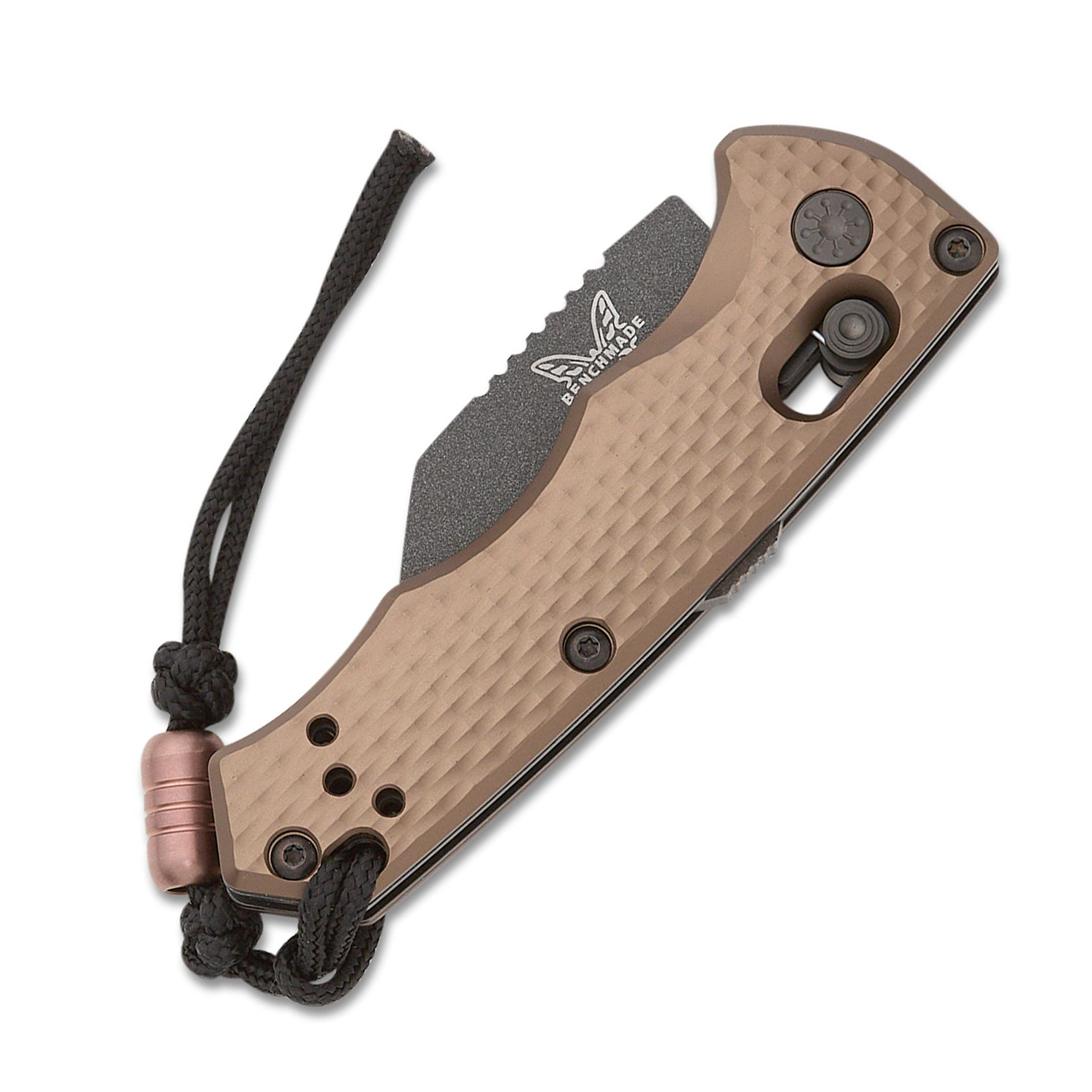 Benchmade Partial AUTO Immunity CPM-M4钢 铝柄 2950BK-1 棕色 2270