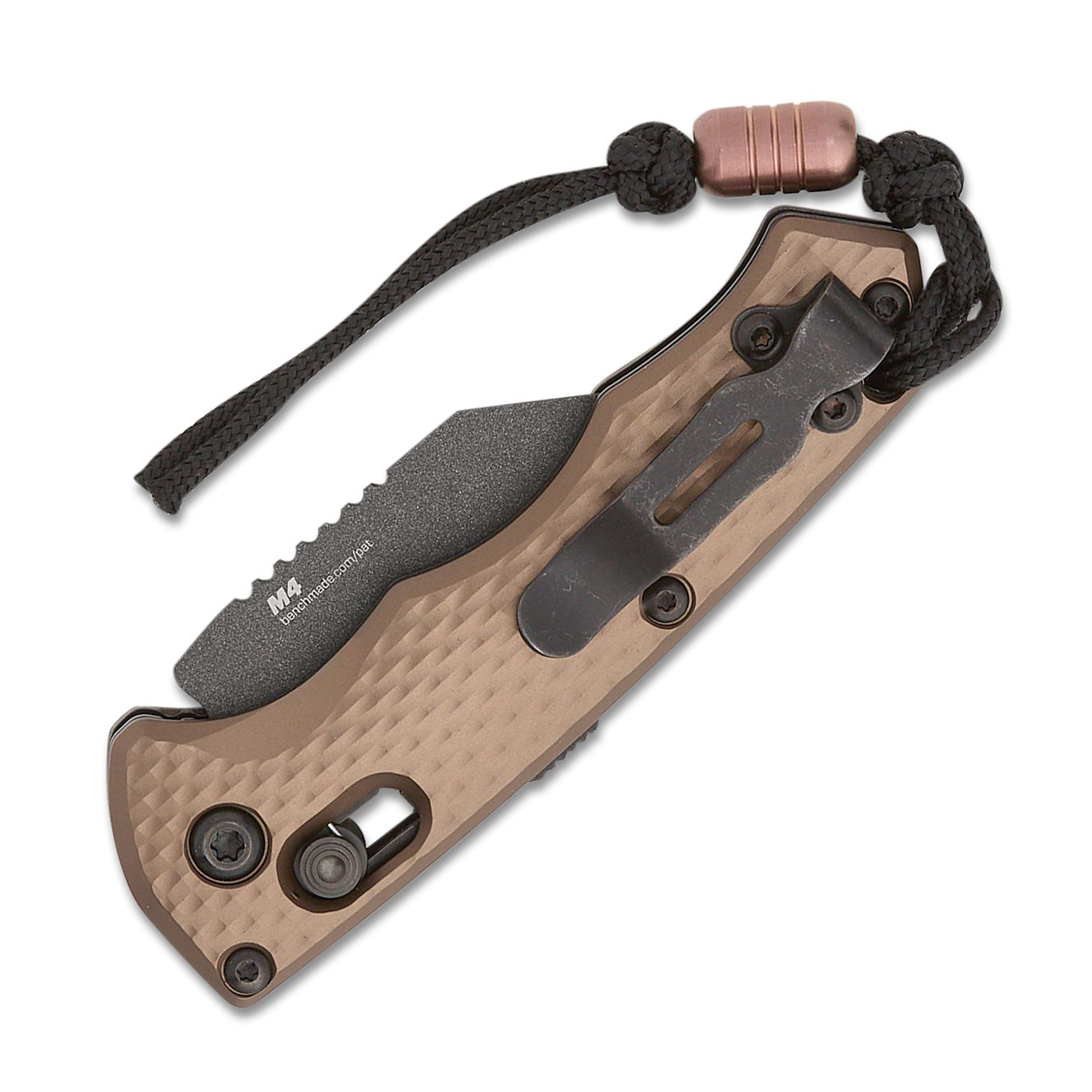 Benchmade Partial AUTO Immunity CPM-M4钢 铝柄 2950BK-1 棕色 2270