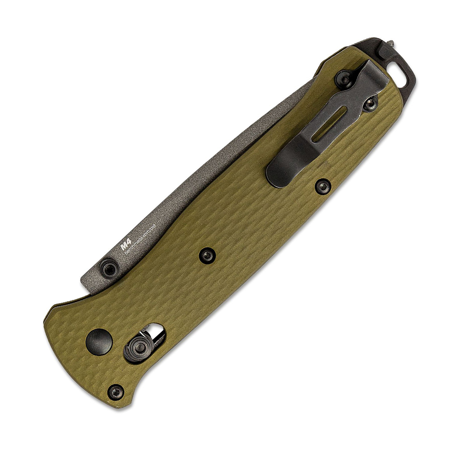 Benchmade Bailout AXIS CPM-M4钢 铝柄 537GY-1 军绿色 2100