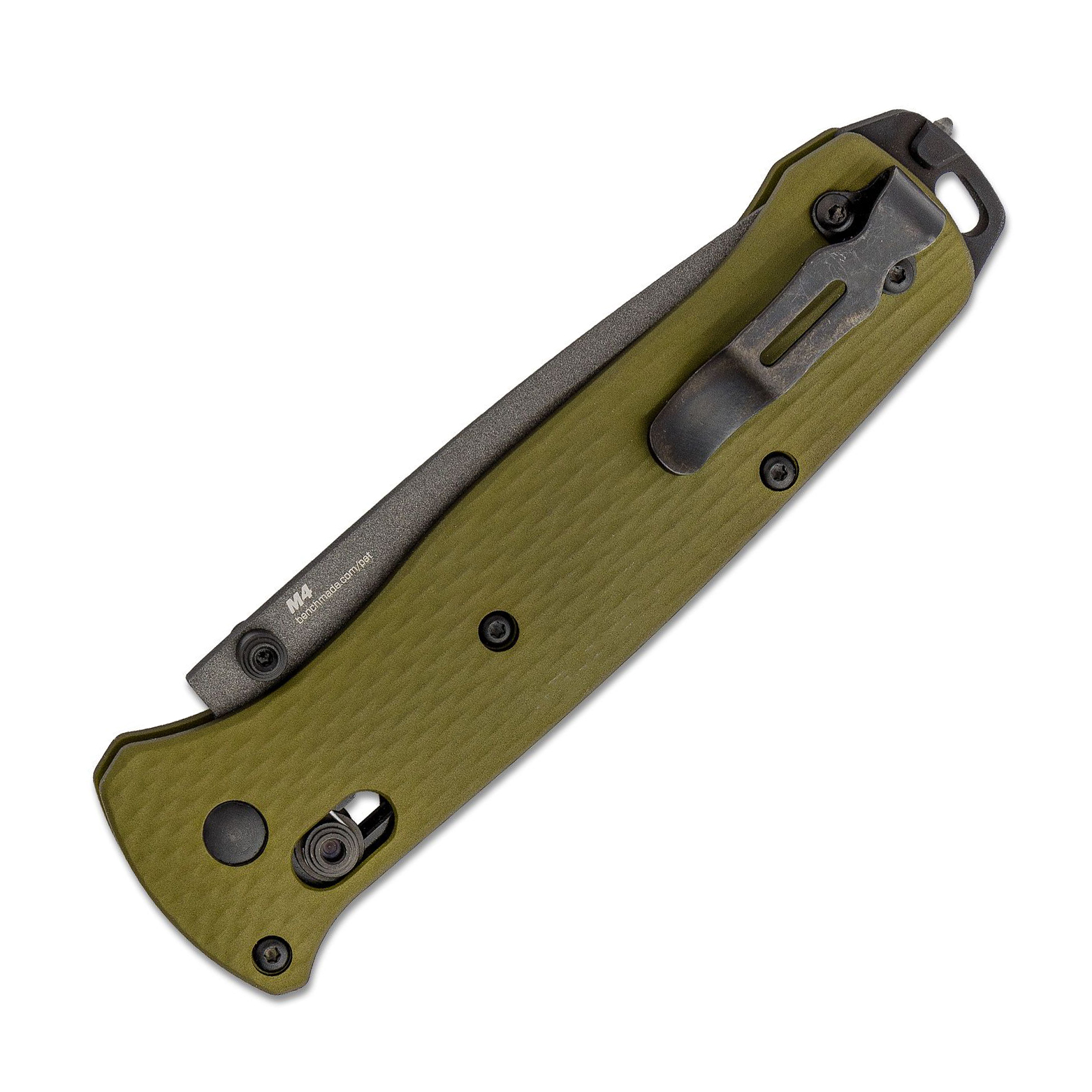 Benchmade Bailout AXIS CPM-M4钢 铝柄 537SGY-1 绿色 2100