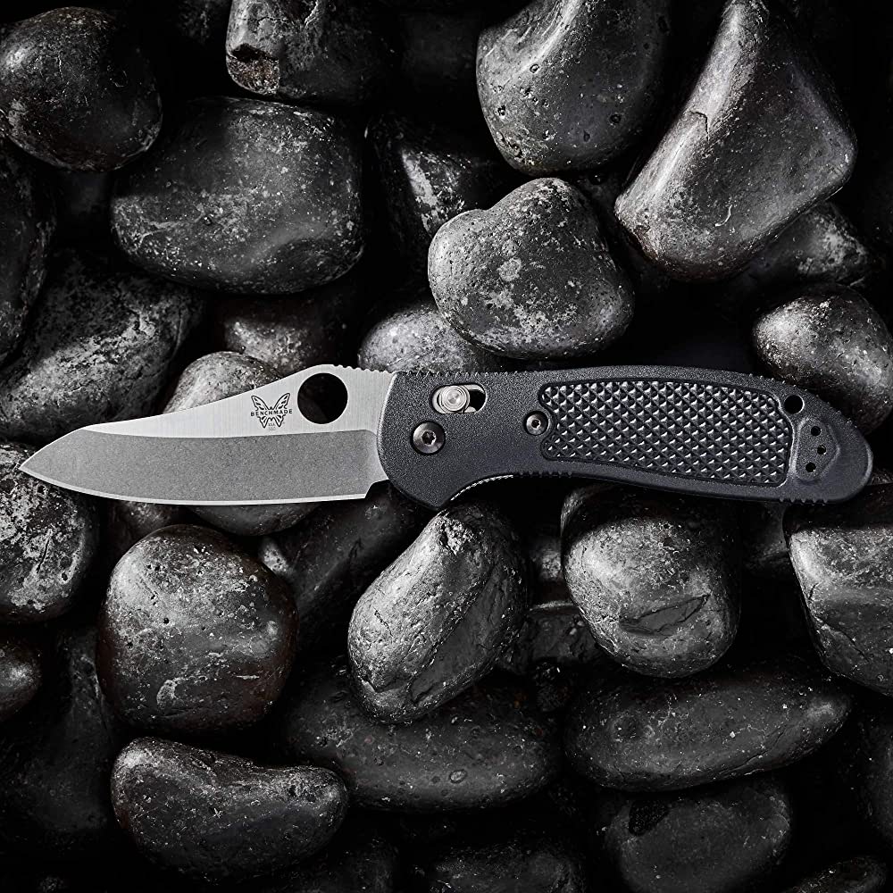 Benchmade Mini Griptilian CPM-S30V钢 玻璃纤维尼龙柄 555-S30V