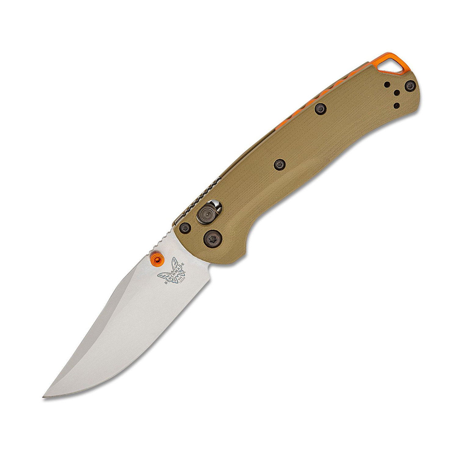 Benchmade Mini Taggedout CPM-S45VN钢 G10柄 15534 OD绿色 2250