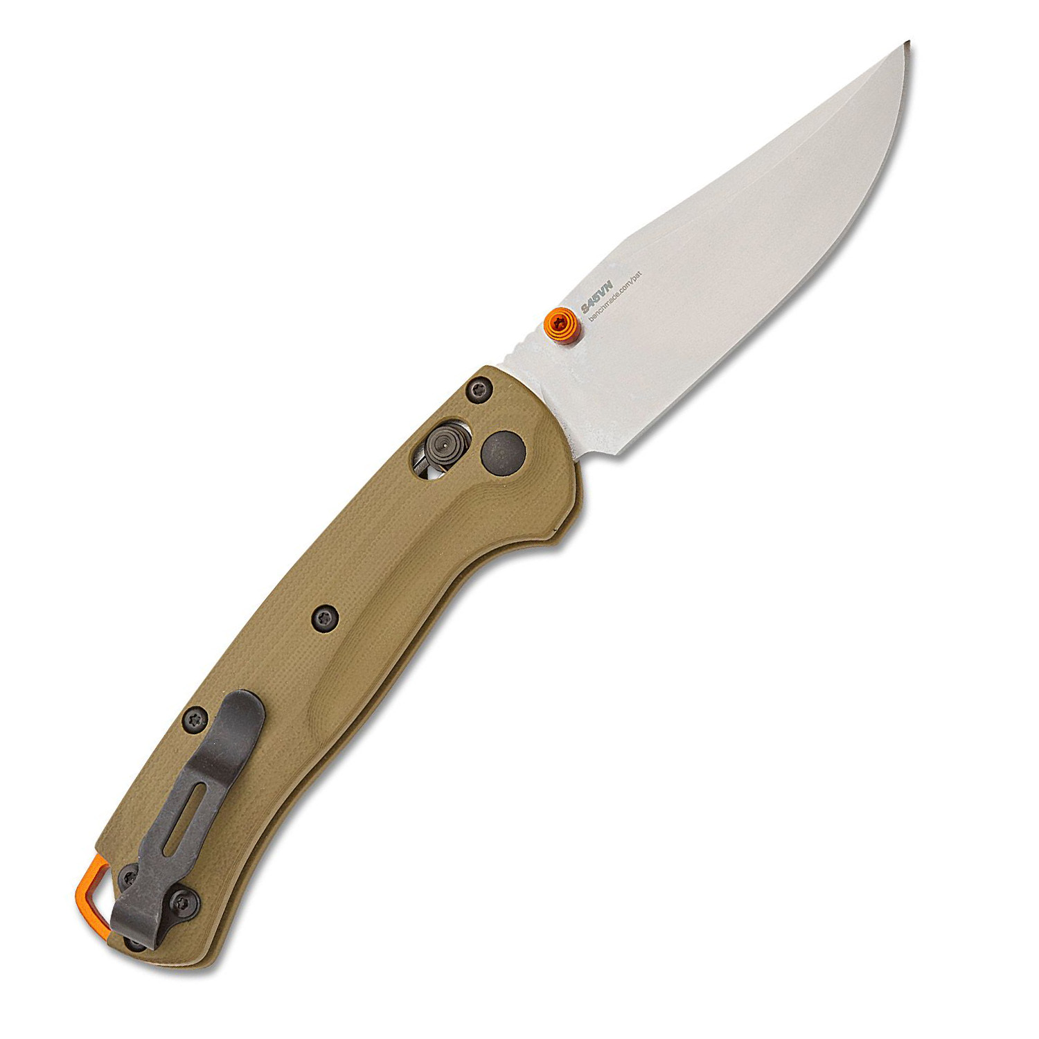 Benchmade Mini Taggedout CPM-S45VN钢 G10柄 15534 OD绿色 2250