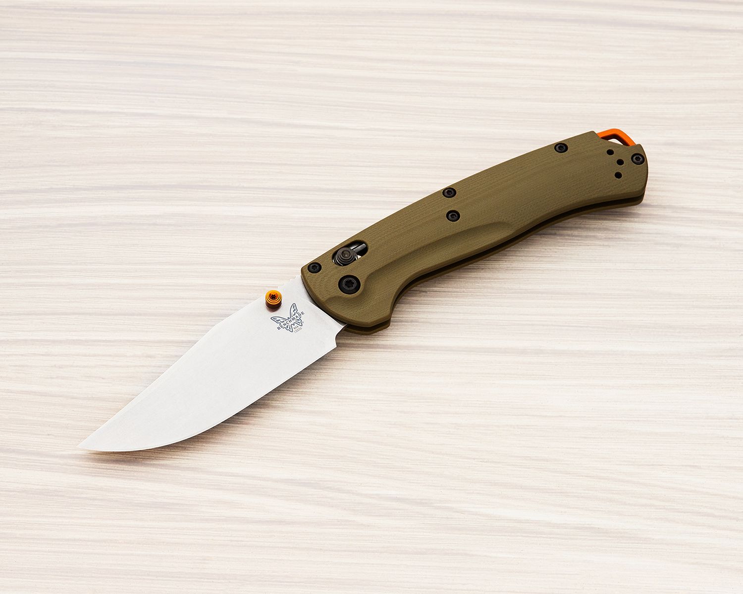 Benchmade Taggedout AXIS CPM-S45VN钢 G10柄 15536 绿色 2299