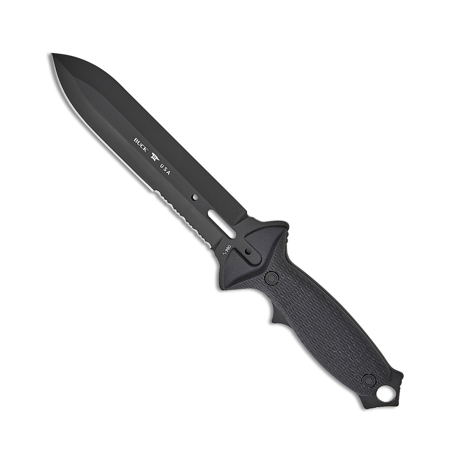 Buck knives BuckMaster 420HC钢 G10手柄 0084BKXLE 黑色 5400