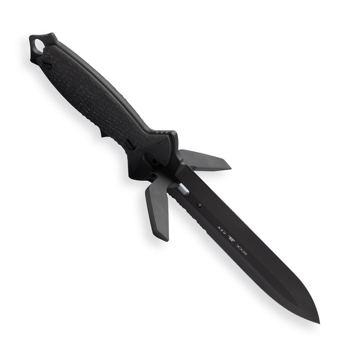Buck knives BuckMaster 420HC钢 G10手柄 0084BKXLE 黑色 5400