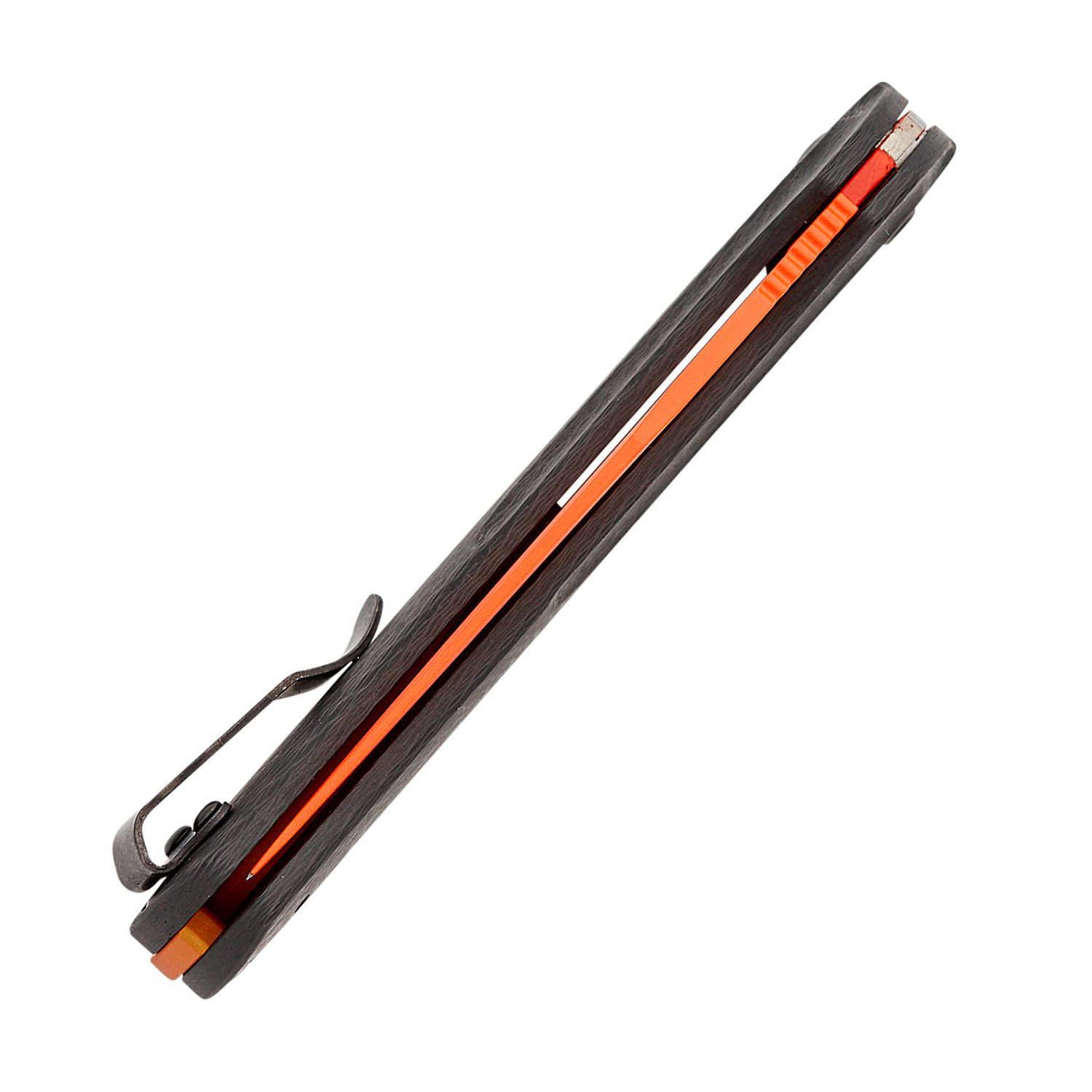 Benchmade Taggedout CPM-MagnaCut钢 碳纤维柄 15535OR-01 黑橙 2600